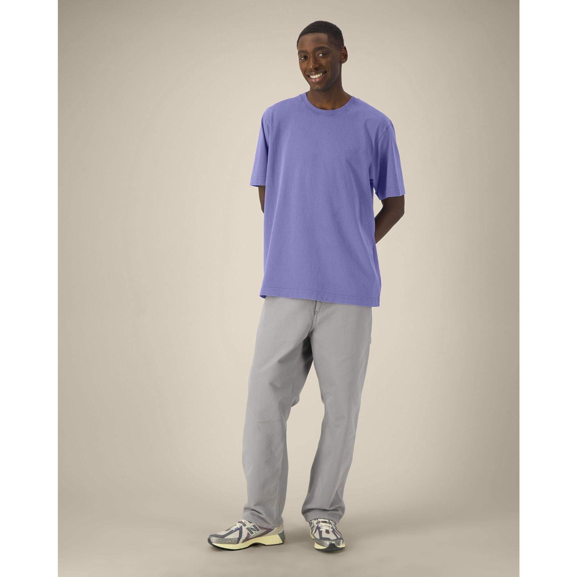 Tricou unisex Freestyler Vintage G. Dyed Purple Love L