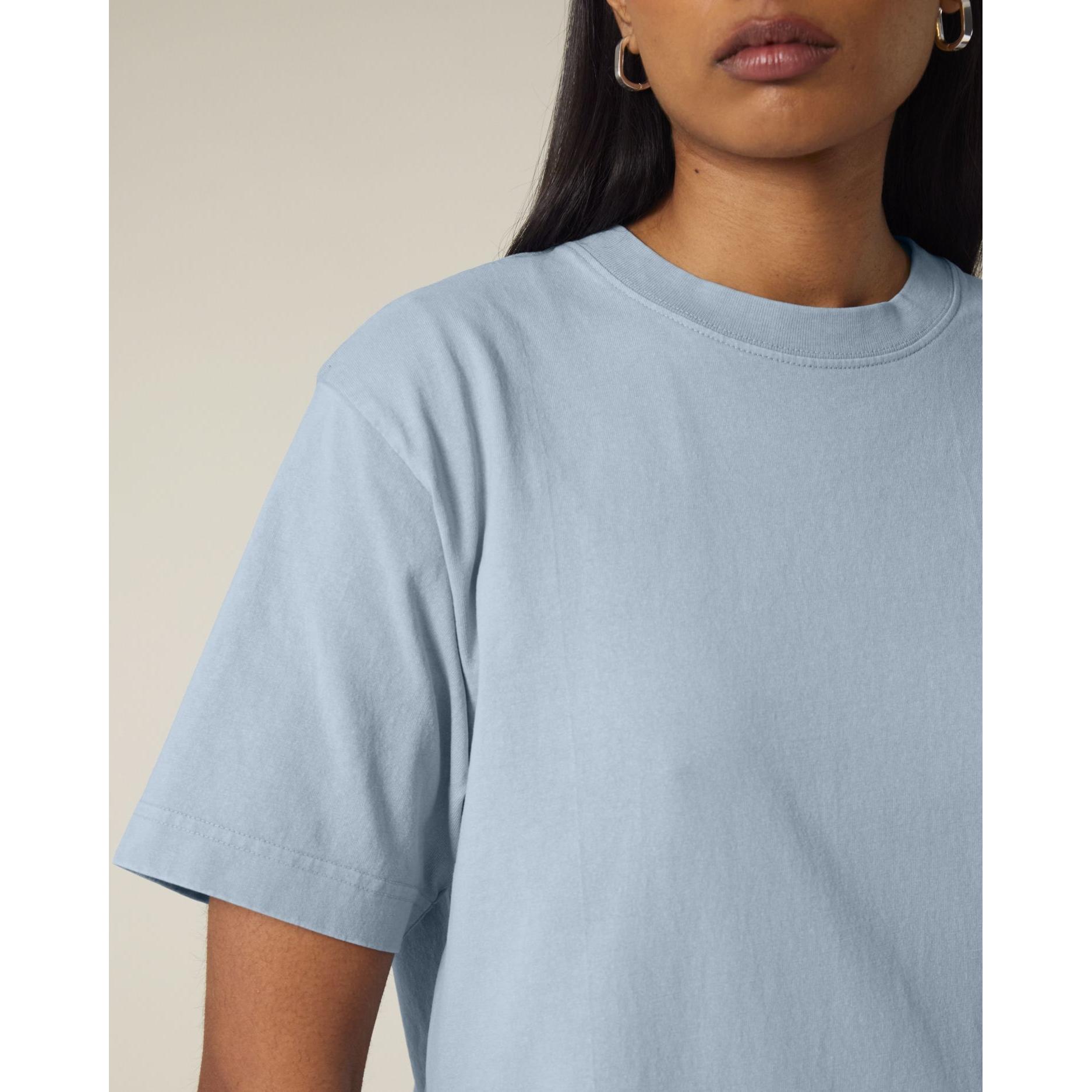 Tricou unisex Freestyler Vintage G. Dyed Blue Stone L