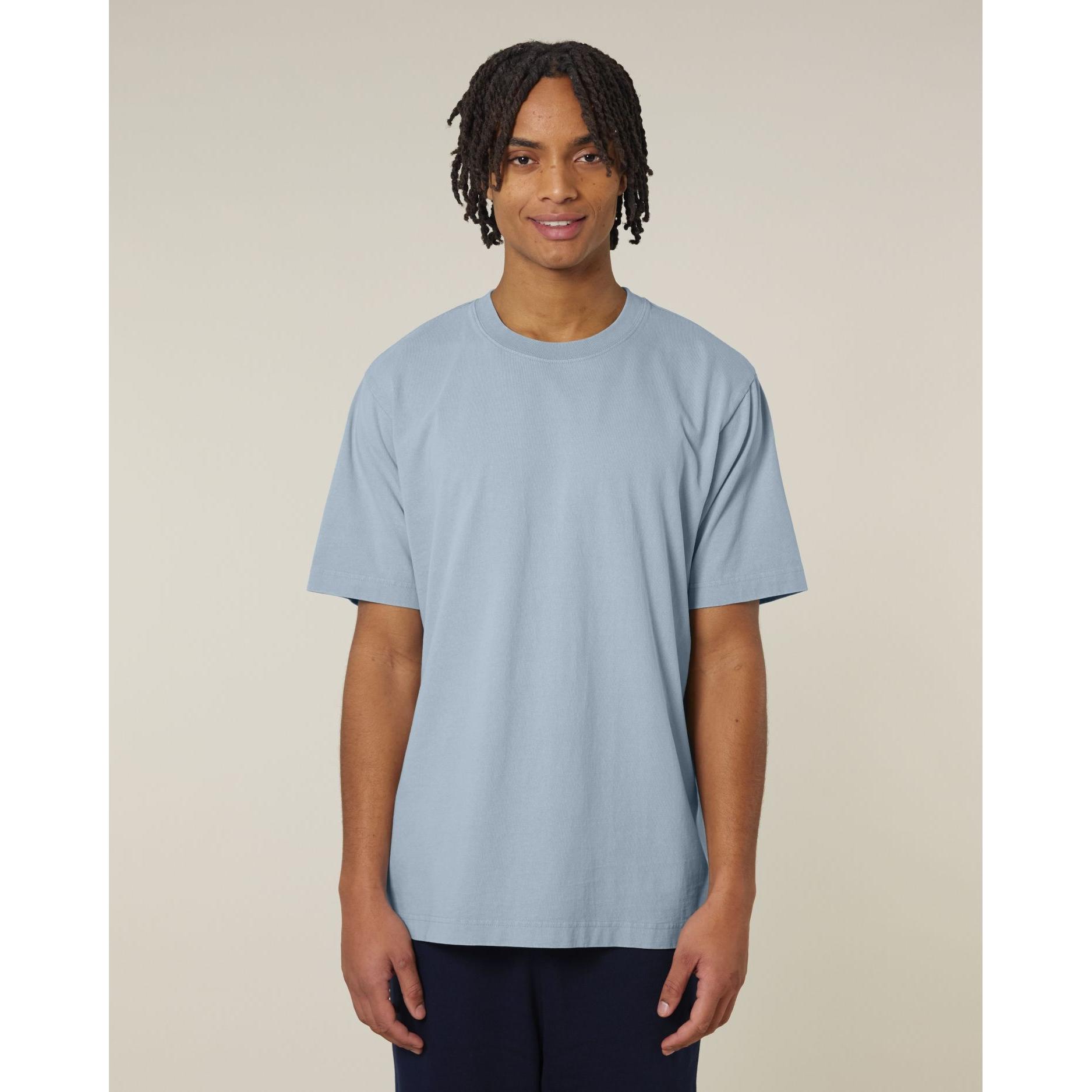 Tricou unisex Freestyler Vintage G. Dyed Blue Stone L