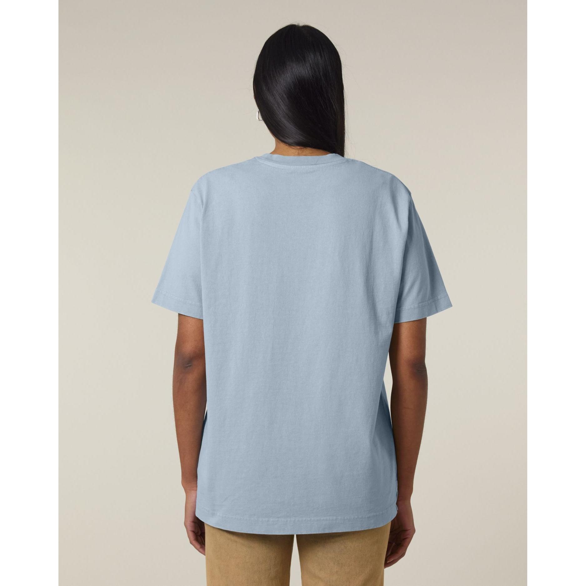 Tricou unisex Freestyler Vintage G. Dyed Blue Stone L