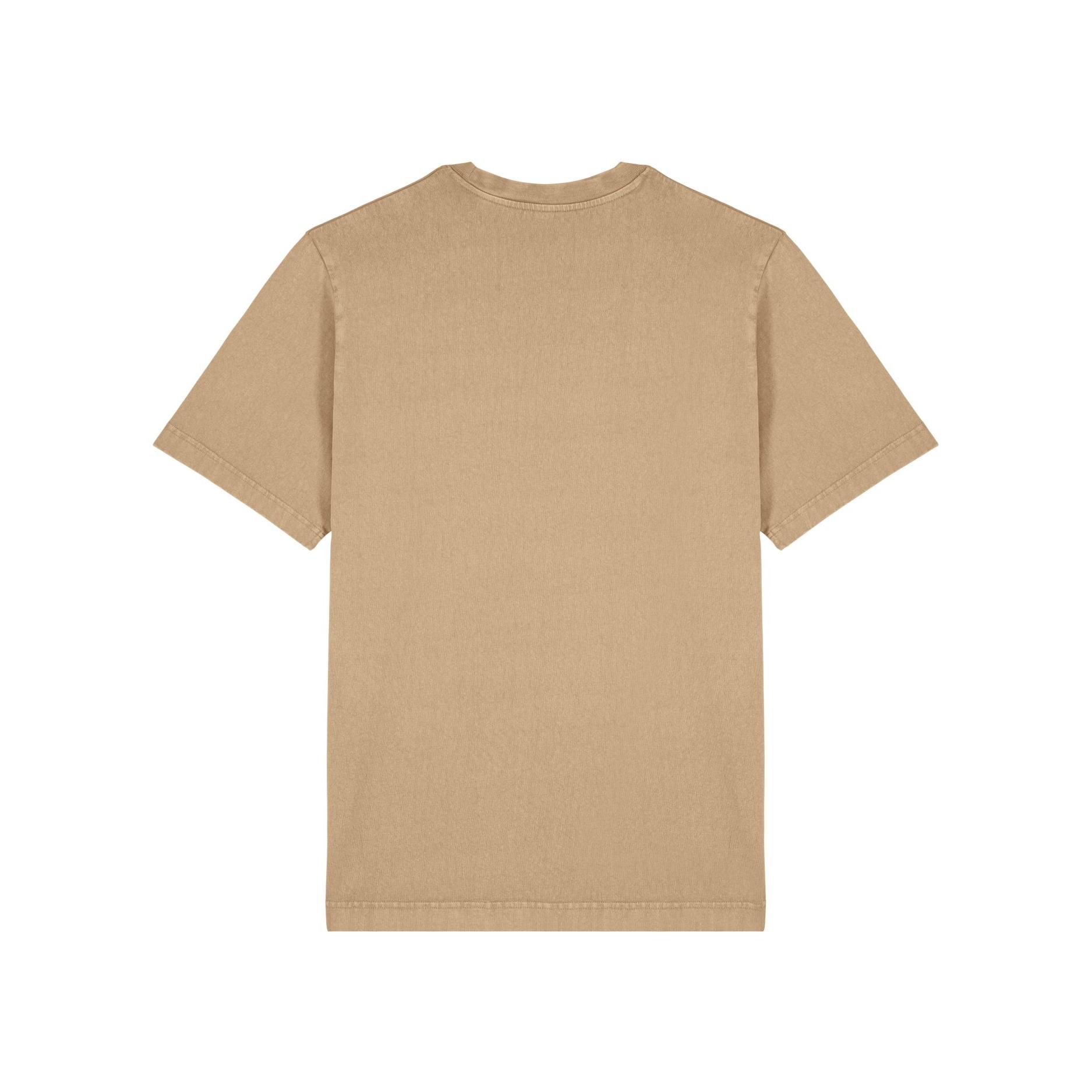Tricou unisex Freestyler Vintage G. Dyed Latte XS
