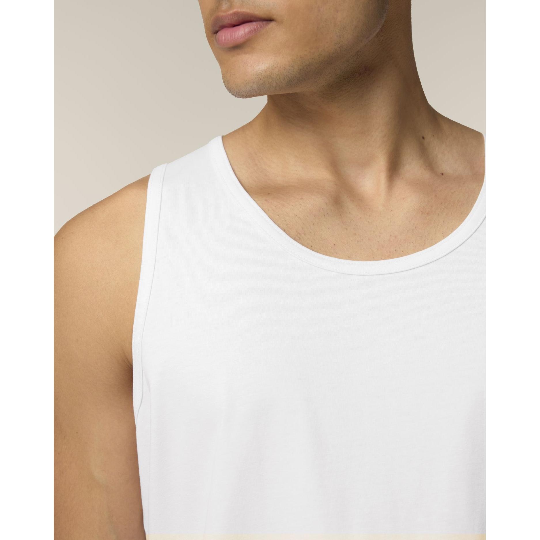 Maiou pentru bărbați Stanley Stancer White 3XL