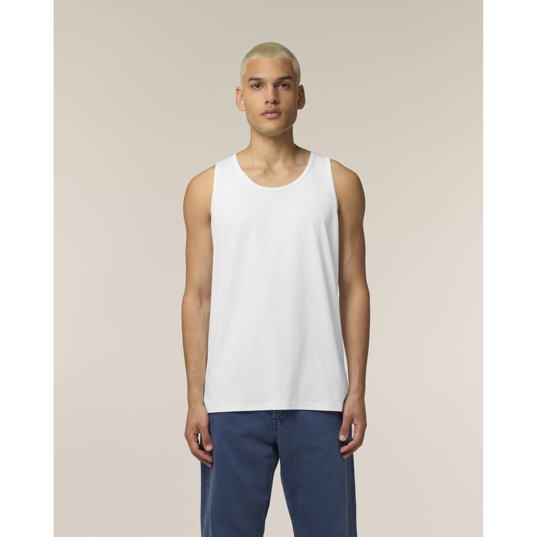 Maiou pentru bărbați Stanley Stancer White 3XL