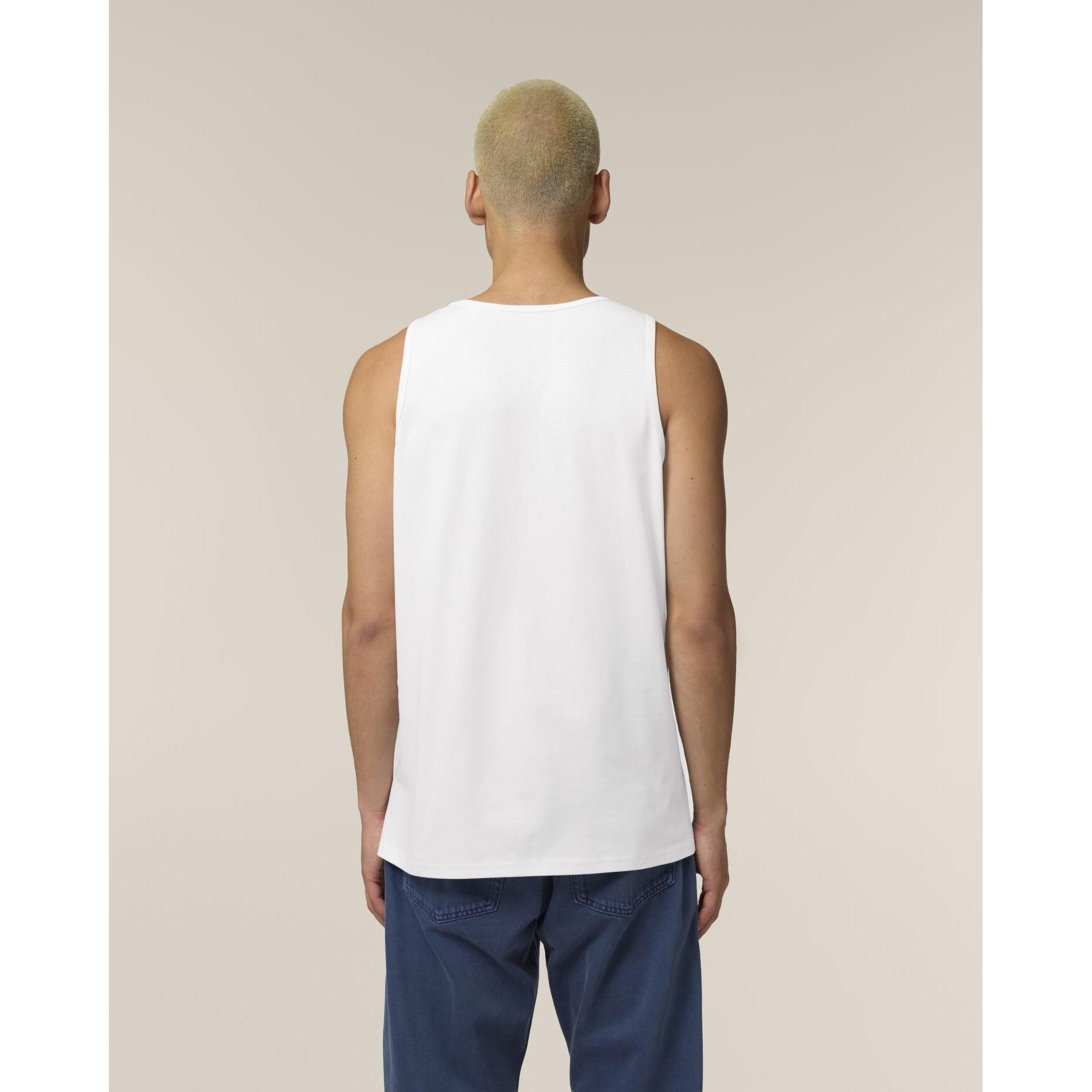 Maiou pentru bărbați Stanley Stancer White 3XL