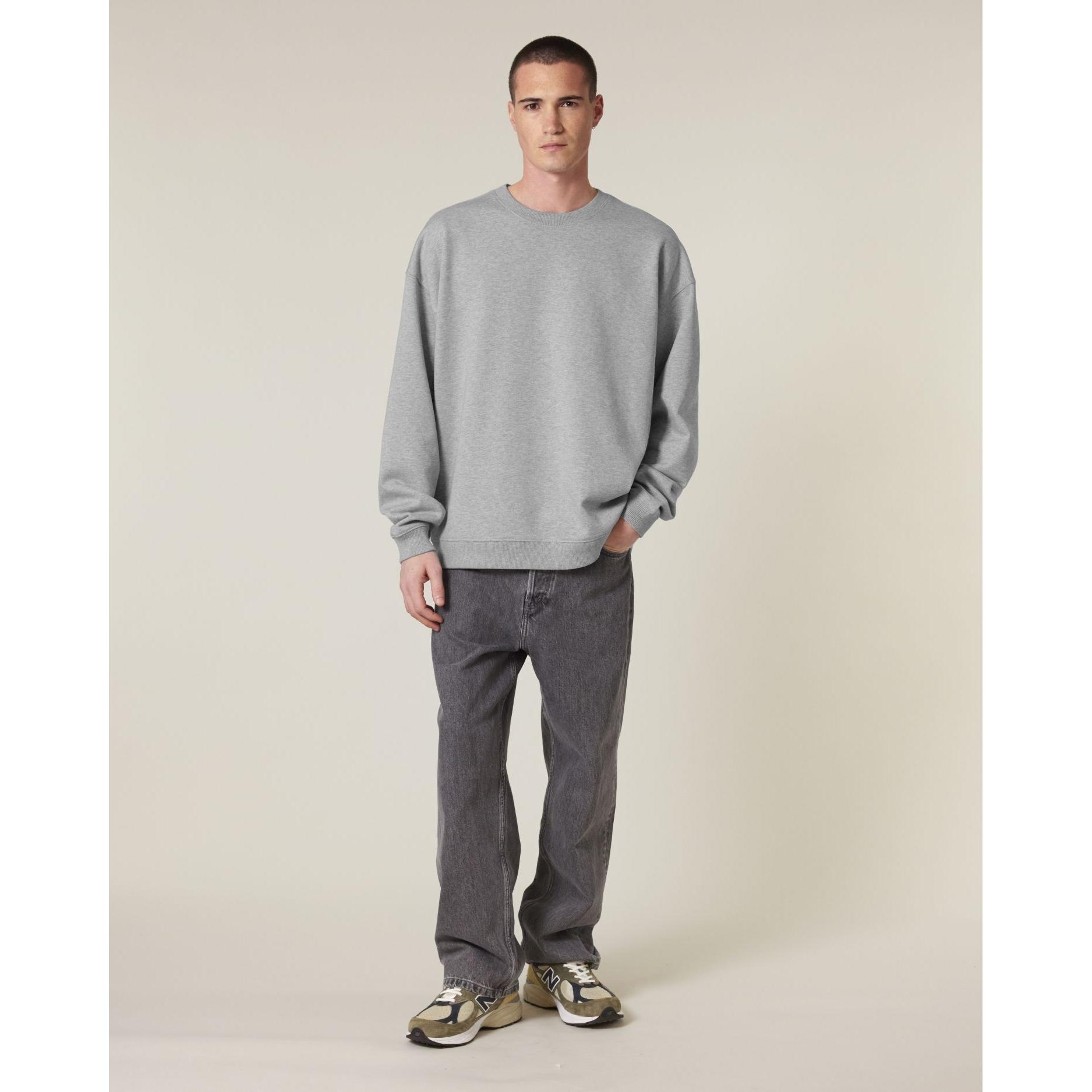Bluză unisex Radder 2.0 Heather Grey 3XL
