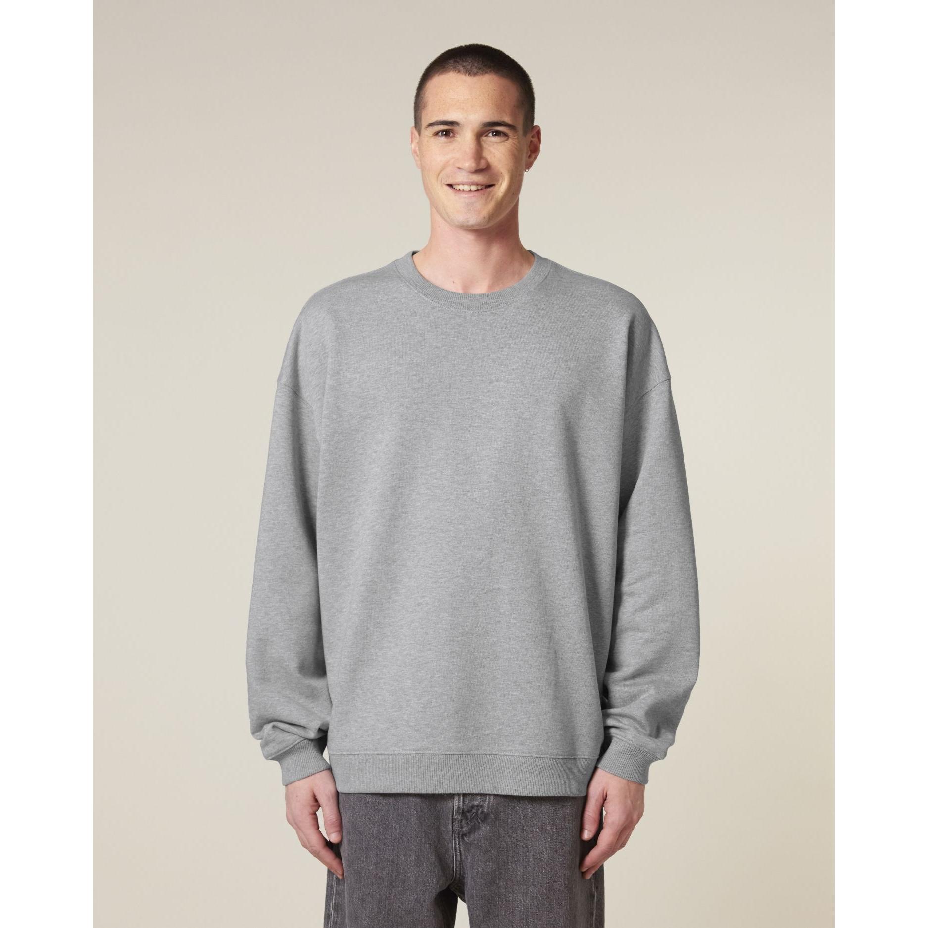 Bluză unisex Radder 2.0 Heather Grey 3XL