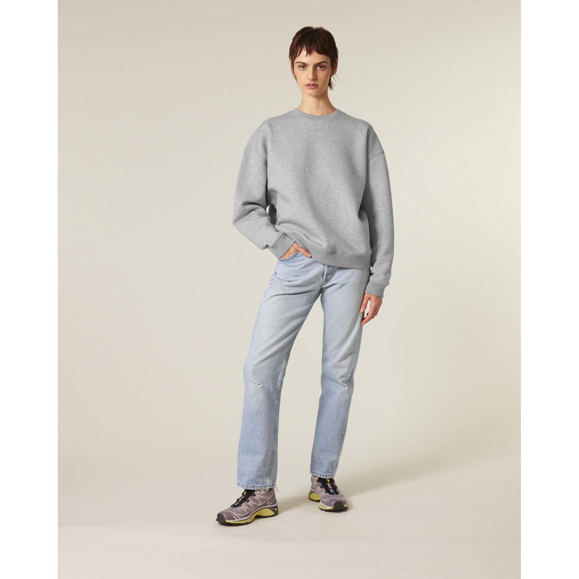 Bluză unisex Radder 2.0 Heather Grey 3XL