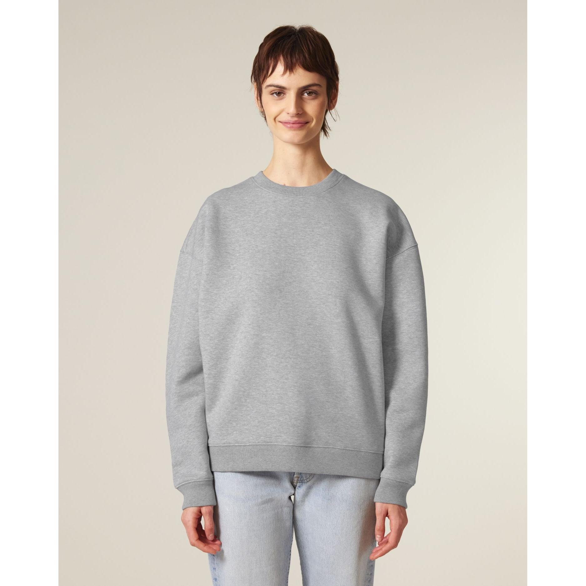 Bluză unisex Radder 2.0 Heather Grey 3XL