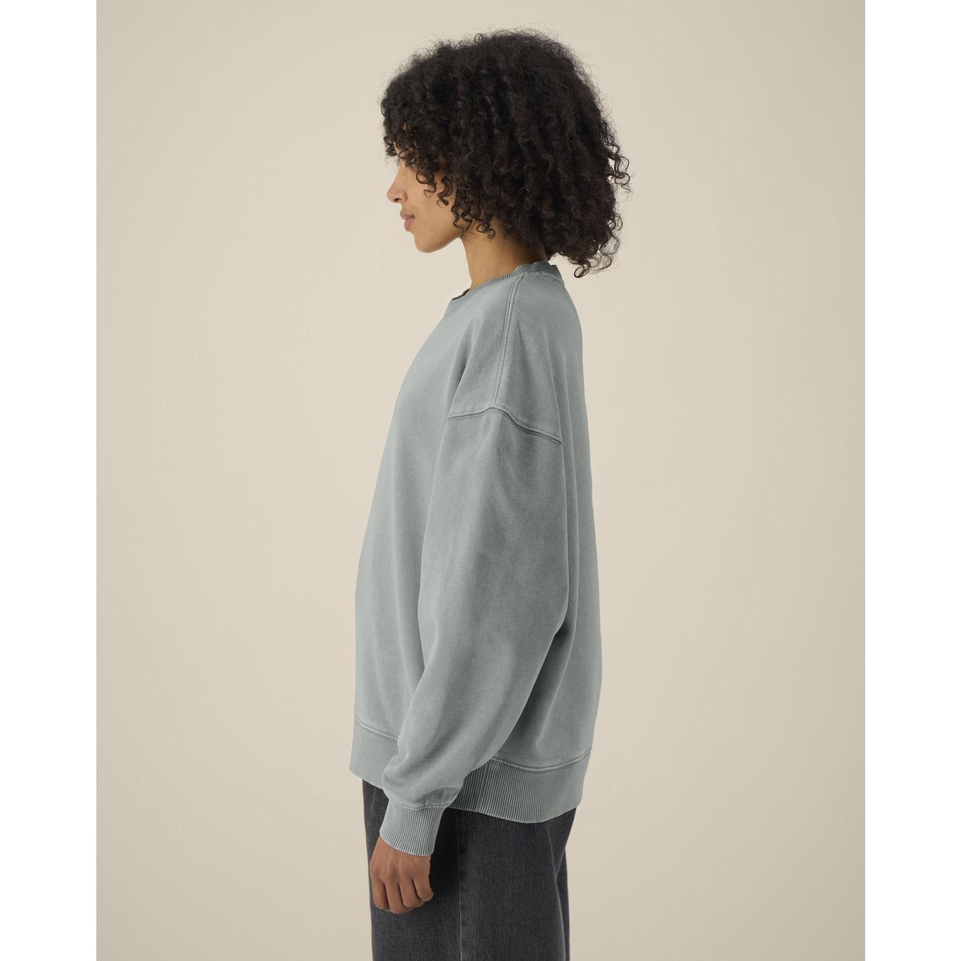 Bluză unisex Radder 2.0 Vintage G. Dyed Misty Grey 3XL