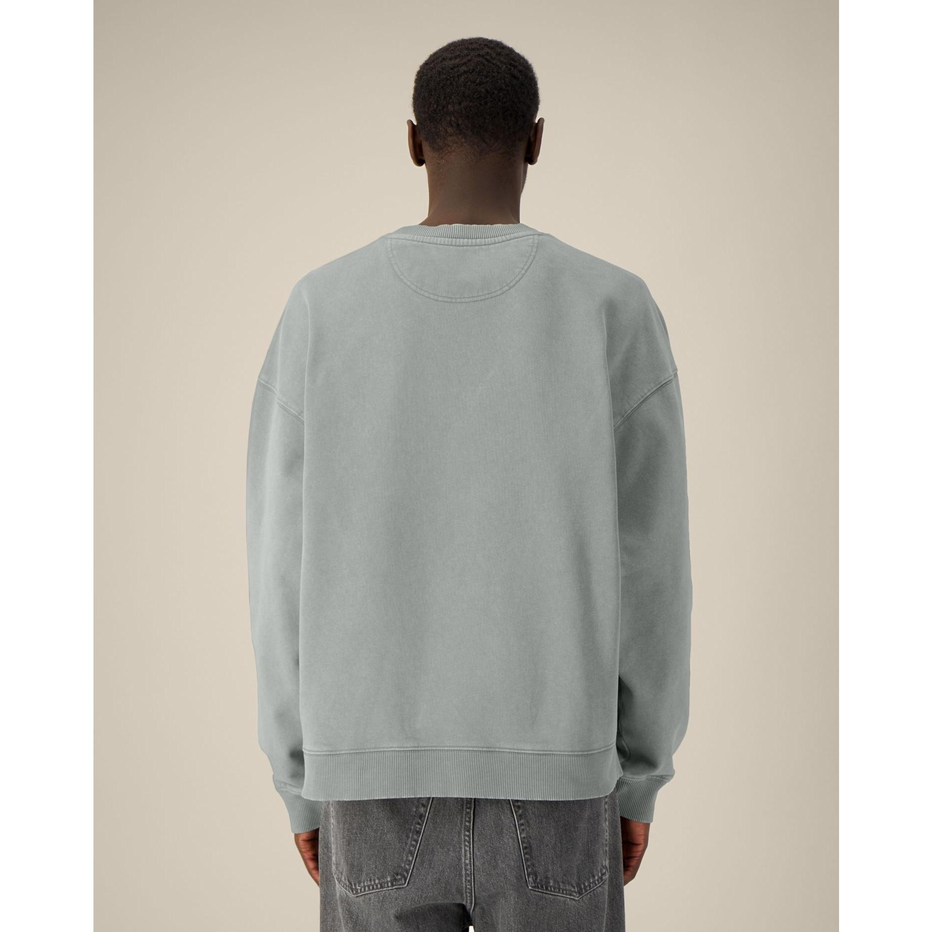 Bluză unisex Radder 2.0 Vintage G. Dyed Misty Grey 3XL