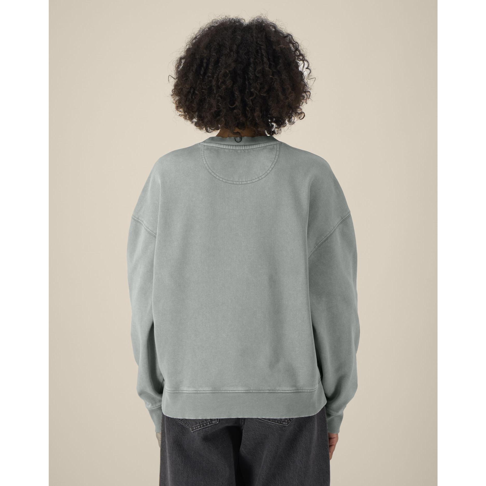 Bluză unisex Radder 2.0 Vintage G. Dyed Misty Grey 3XL