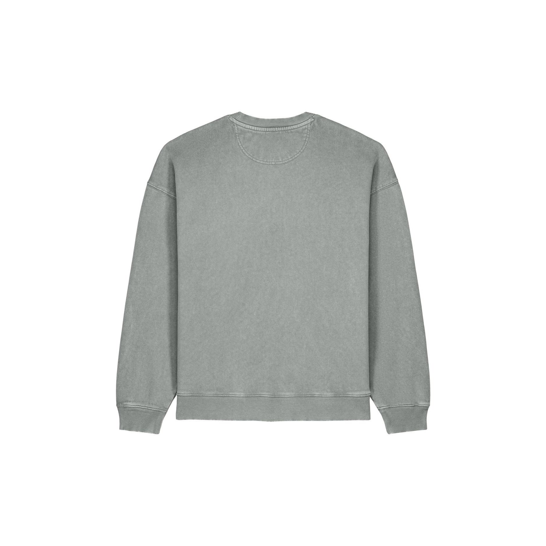 Bluză unisex Radder 2.0 Vintage G. Dyed Misty Grey 3XL