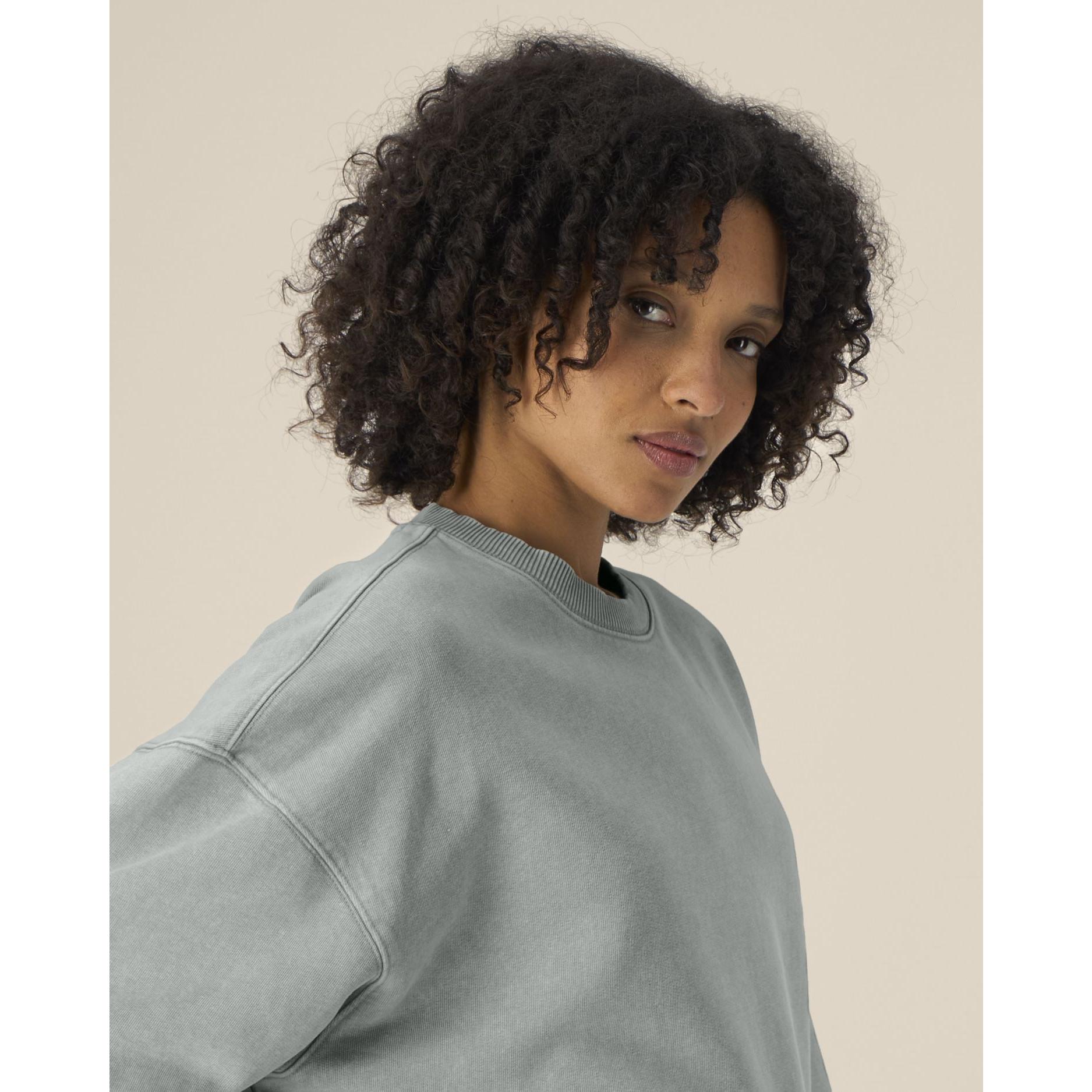 Bluză unisex Radder 2.0 Vintage G. Dyed Misty Grey 3XL