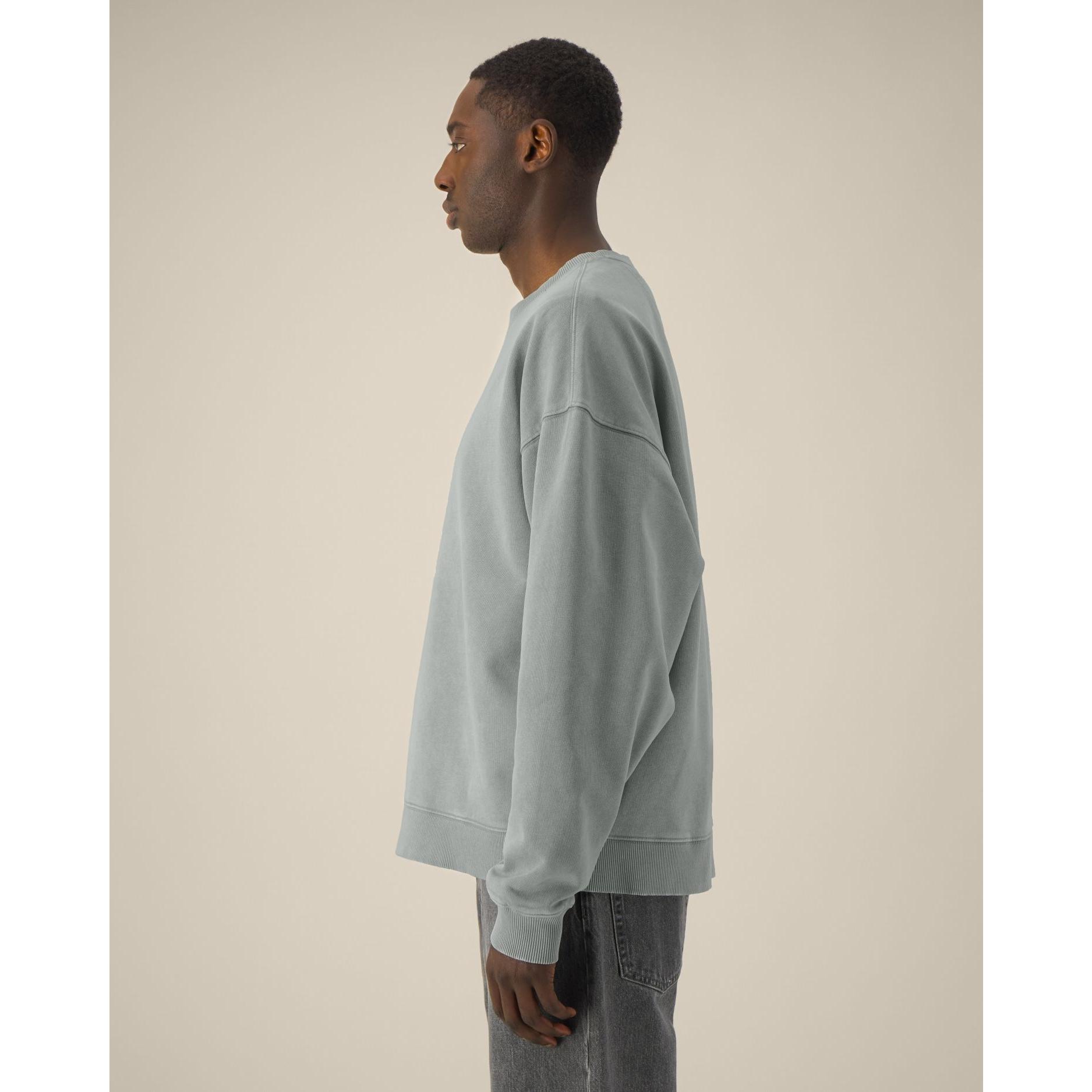 Bluză unisex Radder 2.0 Vintage G. Dyed Misty Grey 3XL