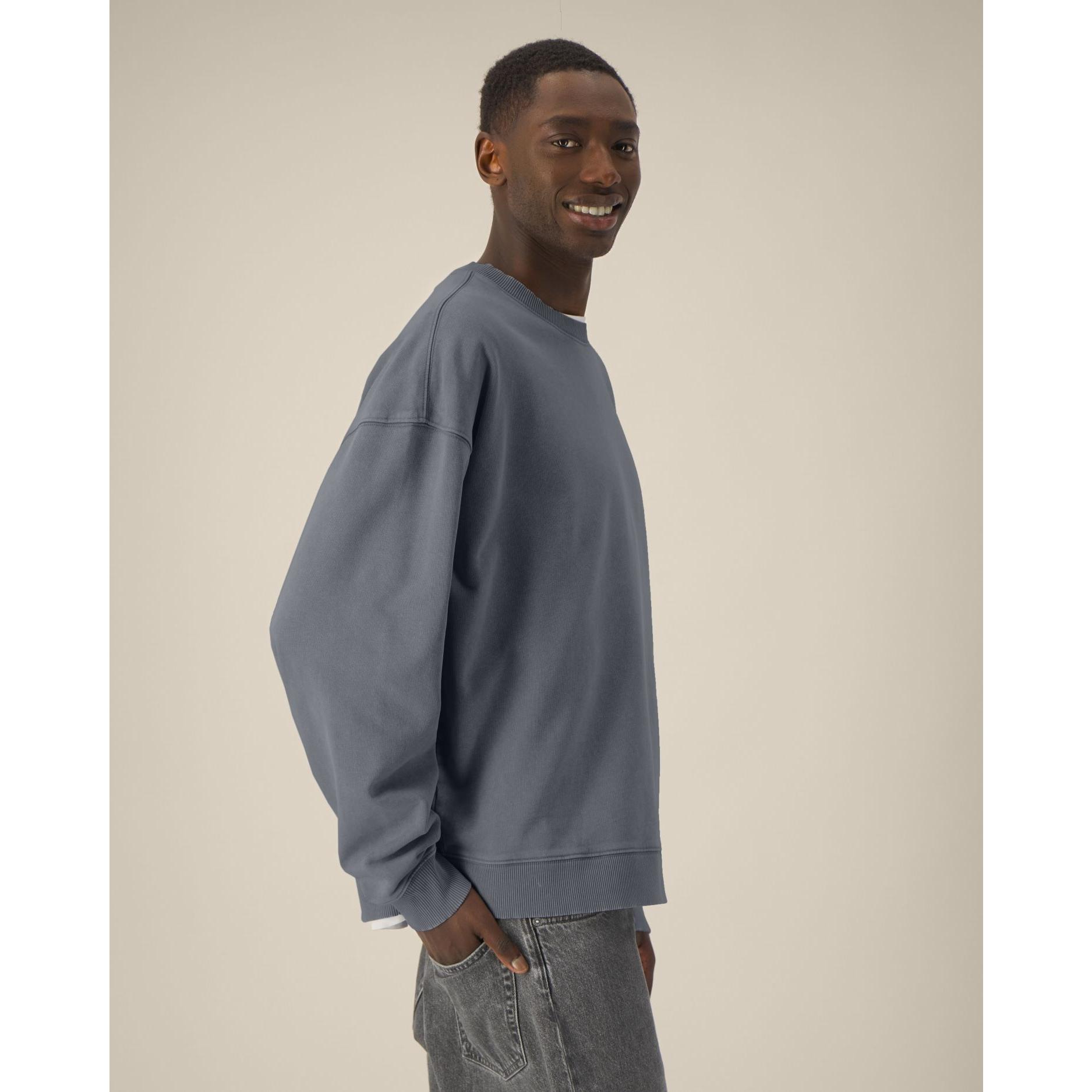 Bluză unisex Radder 2.0 Vintage G. Dyed Anthracite 2XS