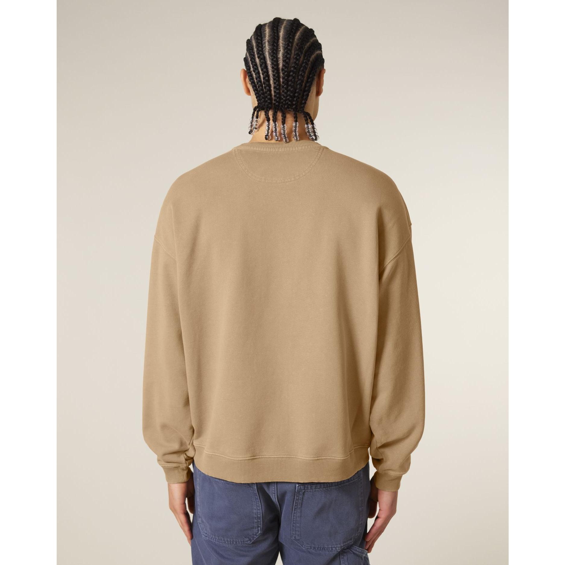 Bluză unisex Radder 2.0 Vintage G. Dyed Latte 2XS