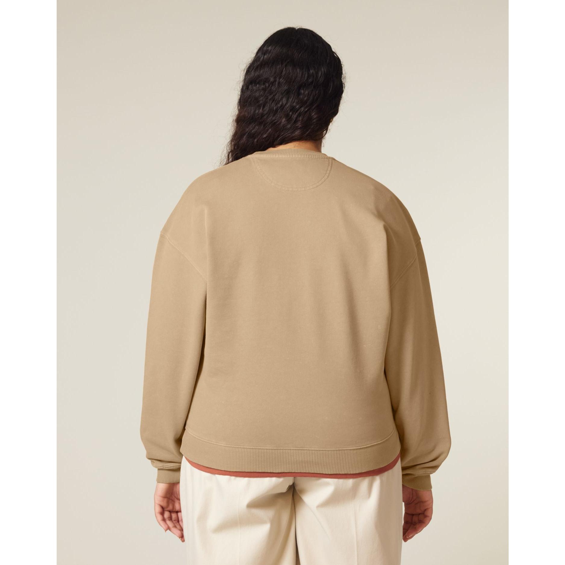 Bluză unisex Radder 2.0 Vintage G. Dyed Latte 2XS