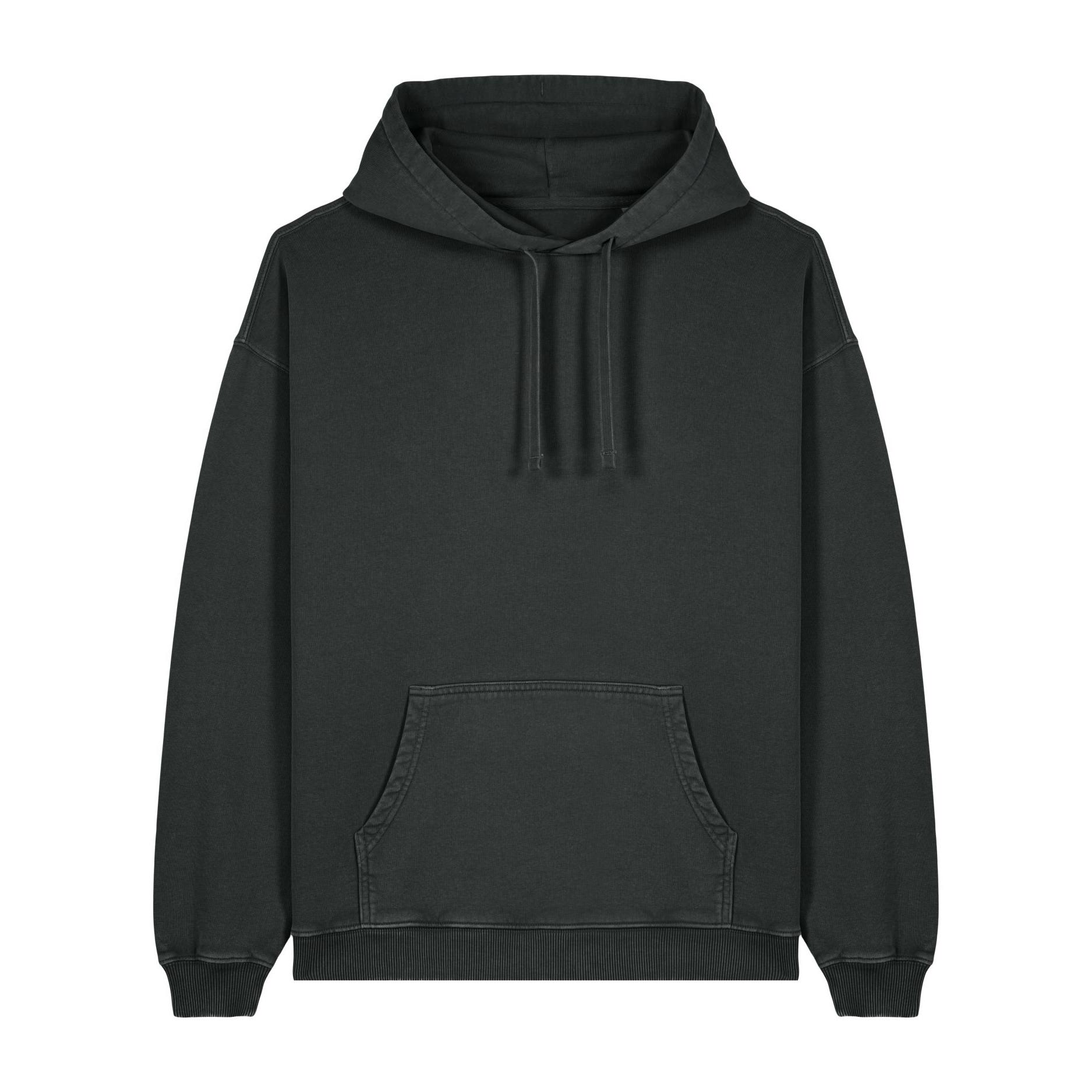 Hanorac unisex Slammer 2.0 vintage G. Dyed Black Rock