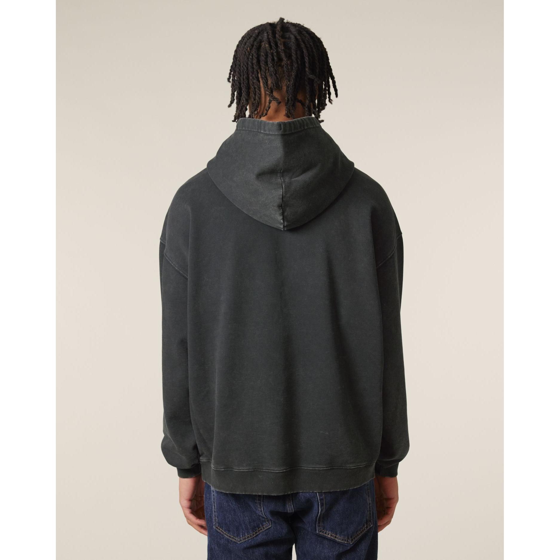 Hanorac unisex Slammer 2.0 vintage G. Dyed Black Rock M