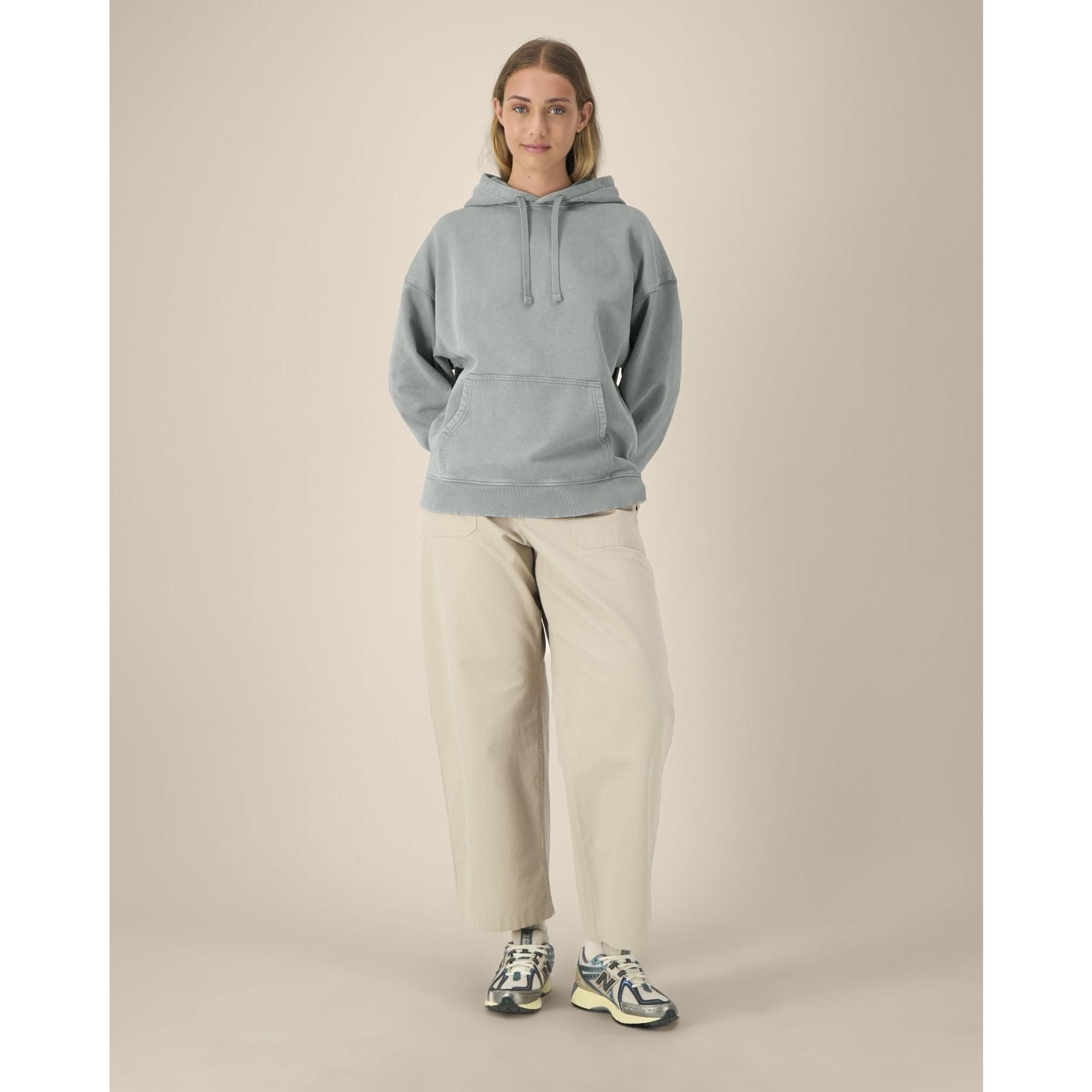 Hanorac unisex Slammer 2.0 vintage G. Dyed Misty Grey M