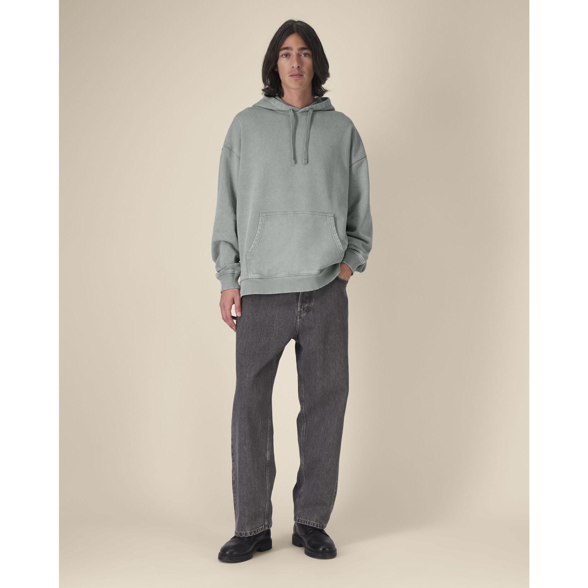 Hanorac unisex Slammer 2.0 vintage G. Dyed Misty Grey M