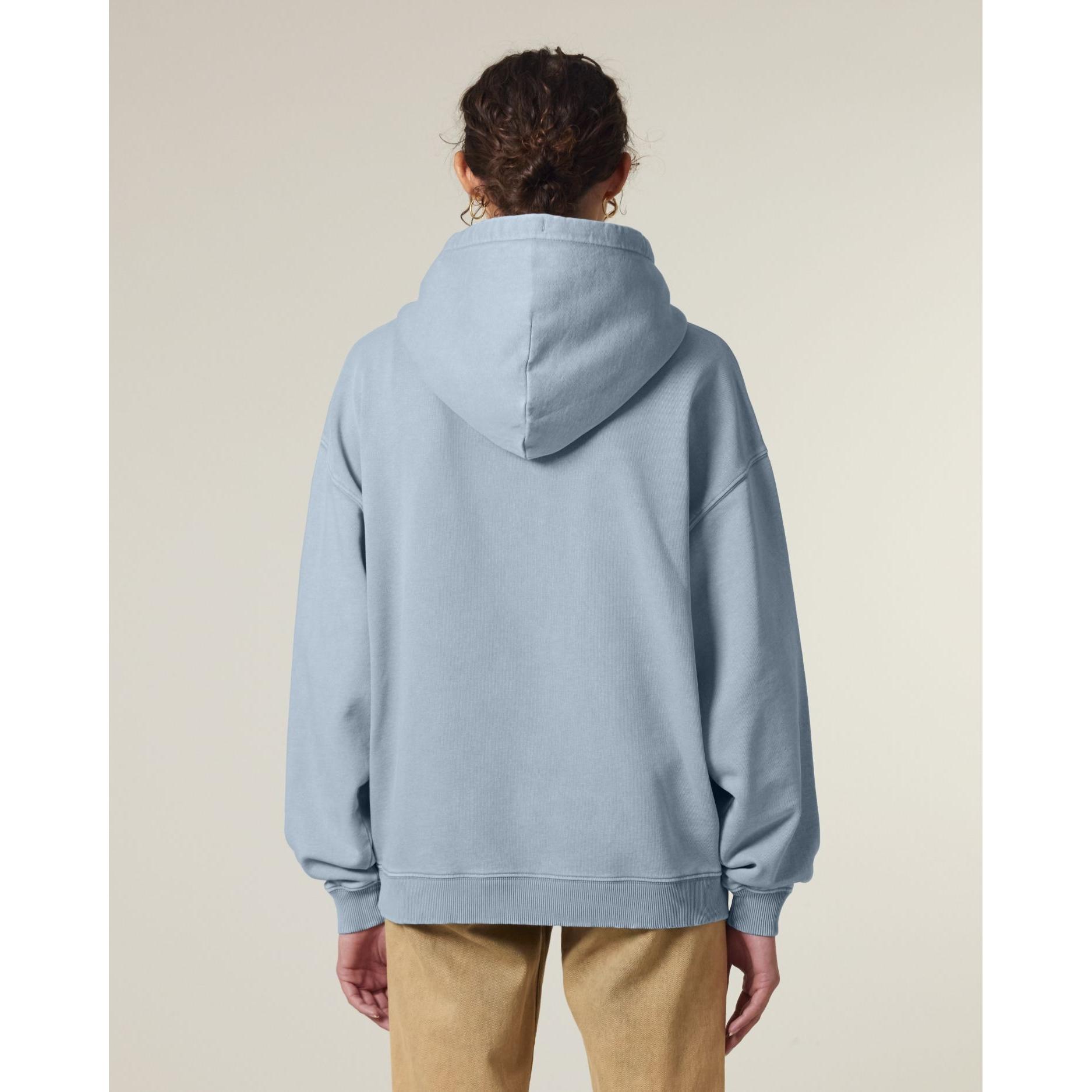 Hanorac unisex Slammer 2.0 vintage G. Dyed Blue Stone 2XS