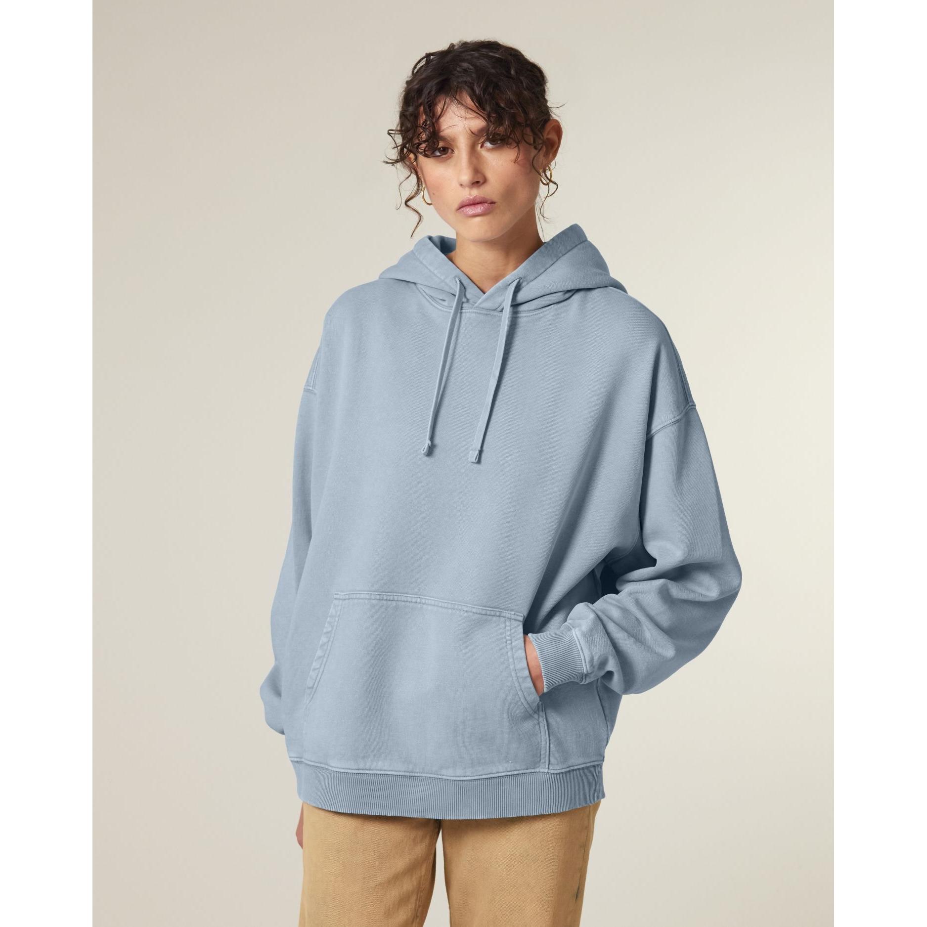 Hanorac unisex Slammer 2.0 vintage G. Dyed Blue Stone 2XS