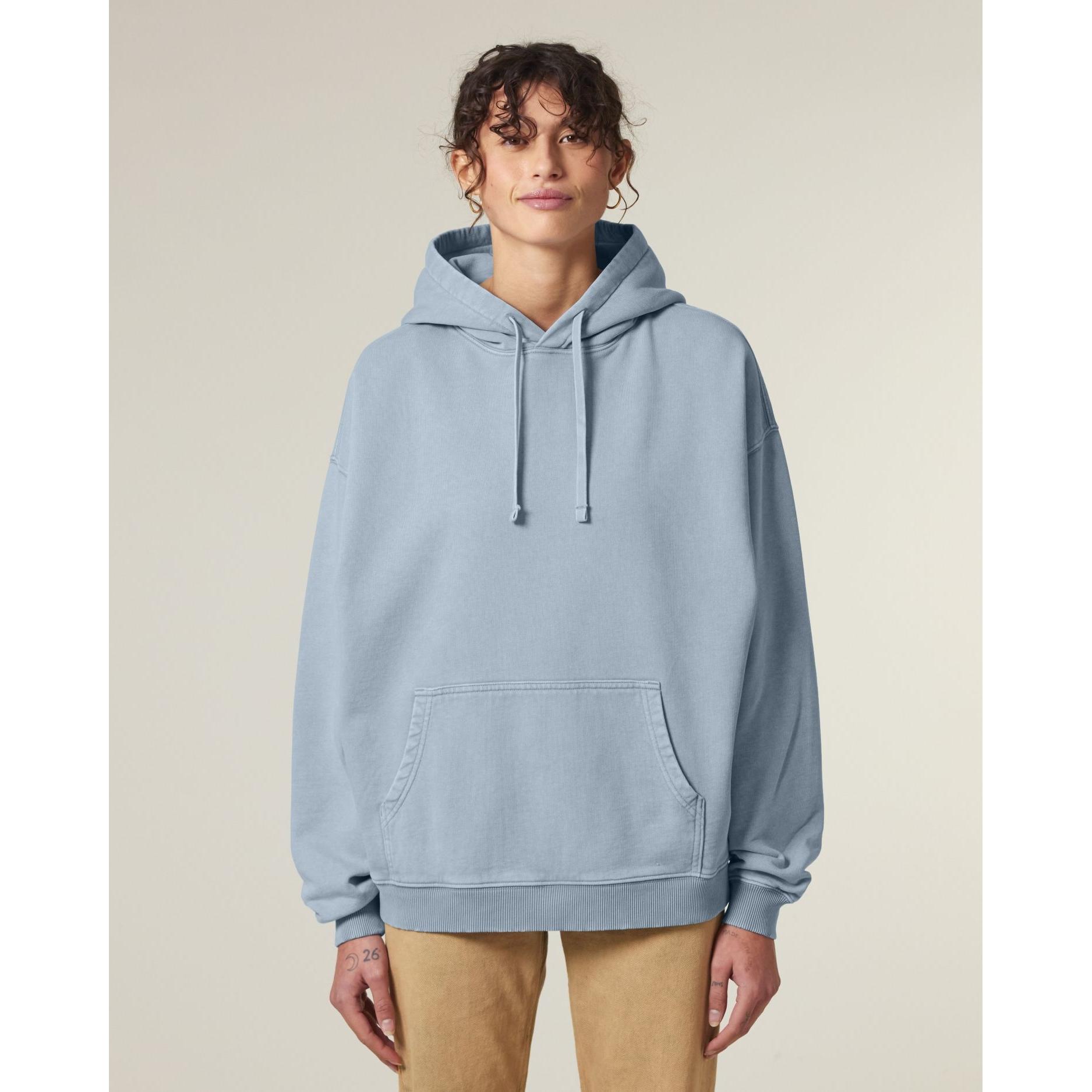 Hanorac unisex Slammer 2.0 vintage G. Dyed Blue Stone 2XS