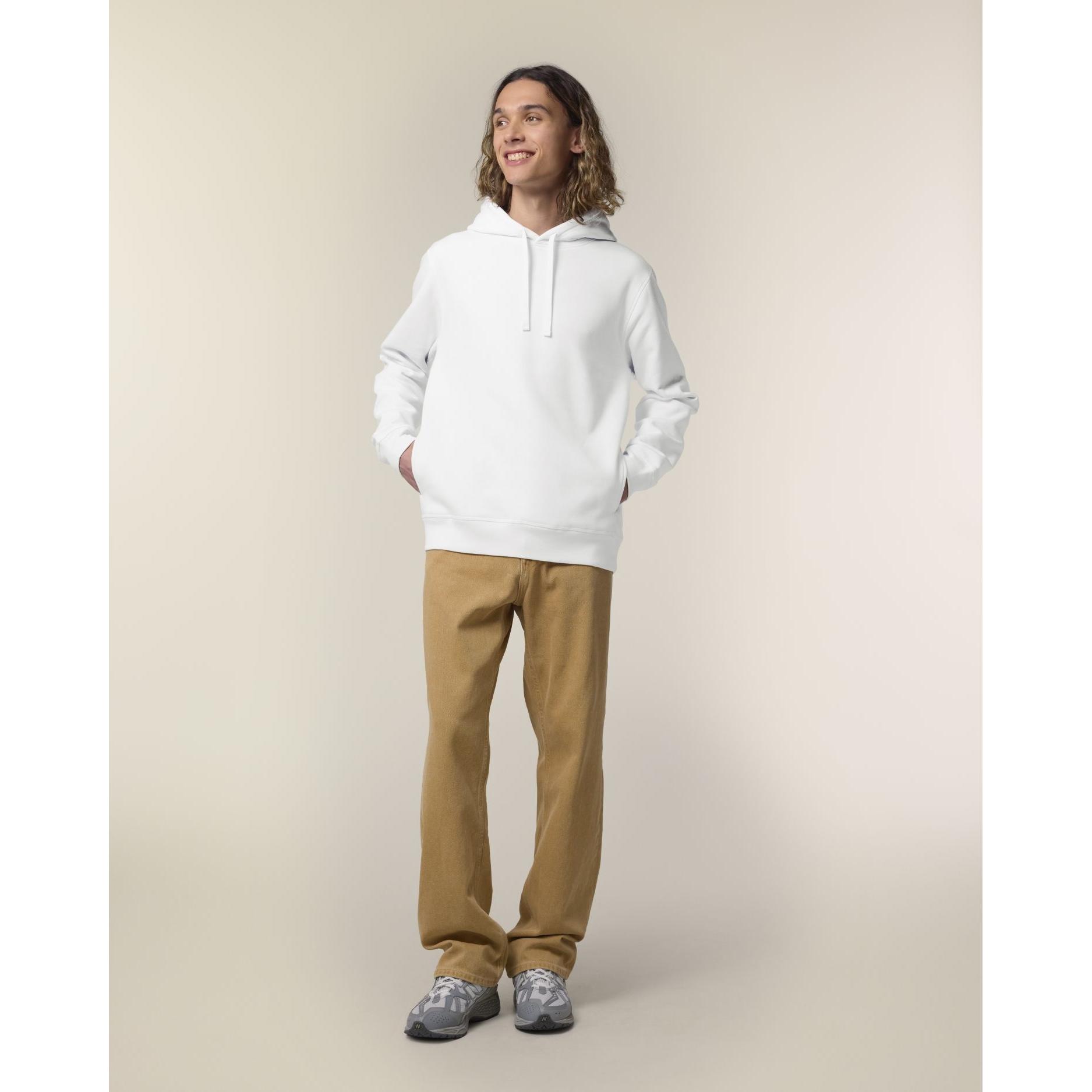 Hoodie sweatshirts Unisex Sounder White 2XS