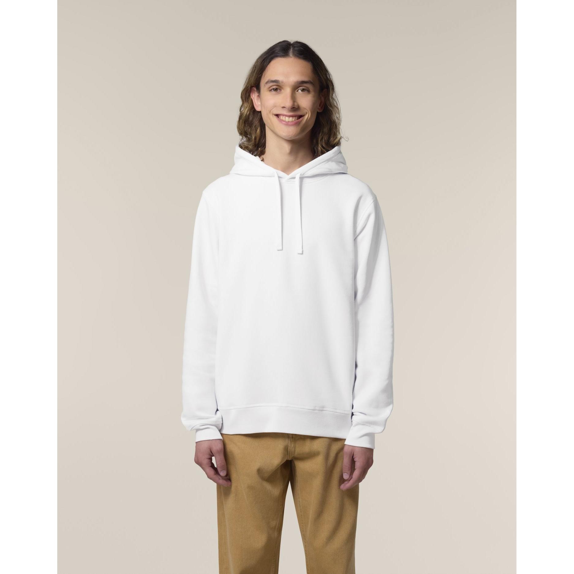 Hoodie sweatshirts Unisex Sounder White 2XS