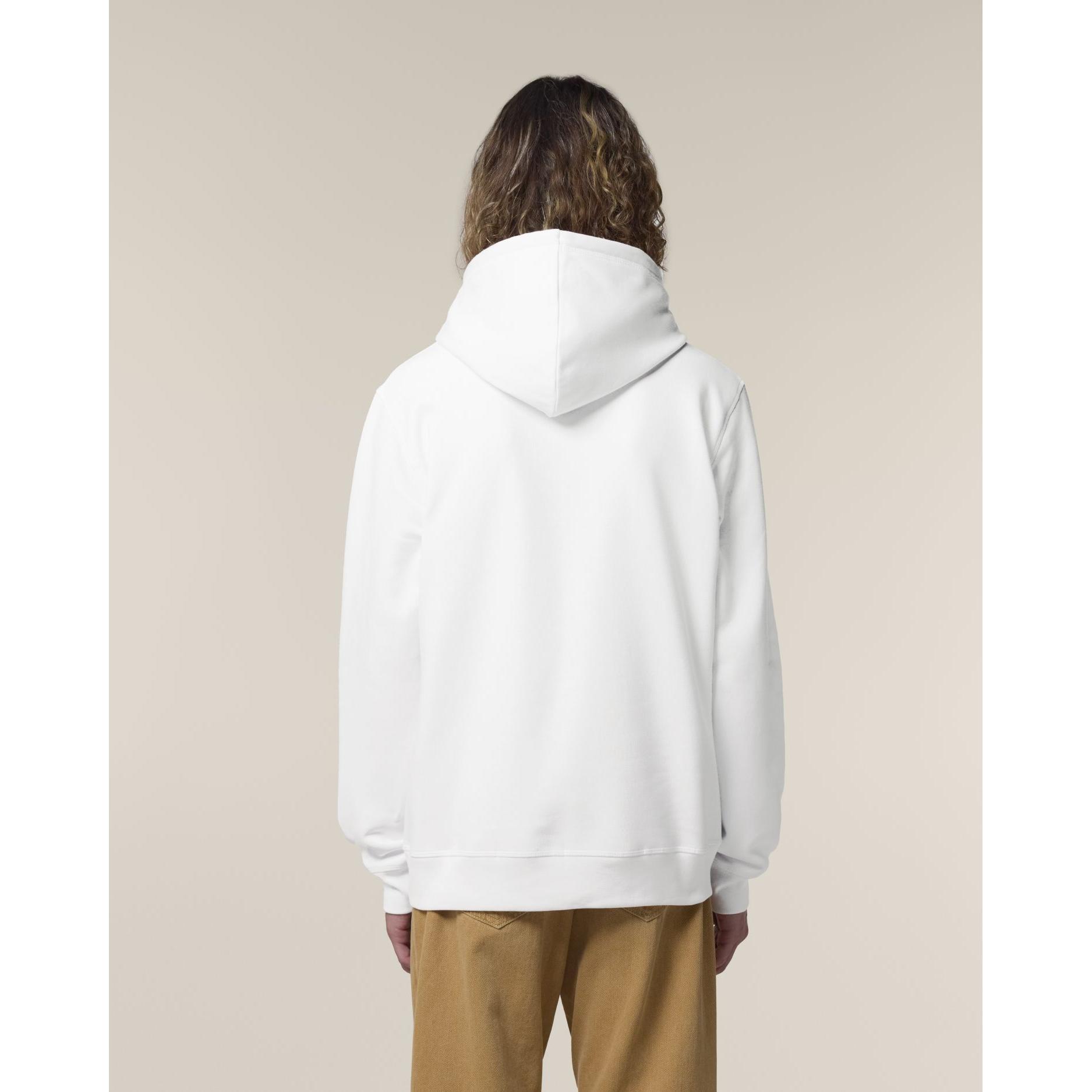 Hoodie sweatshirts Unisex Sounder White 2XS