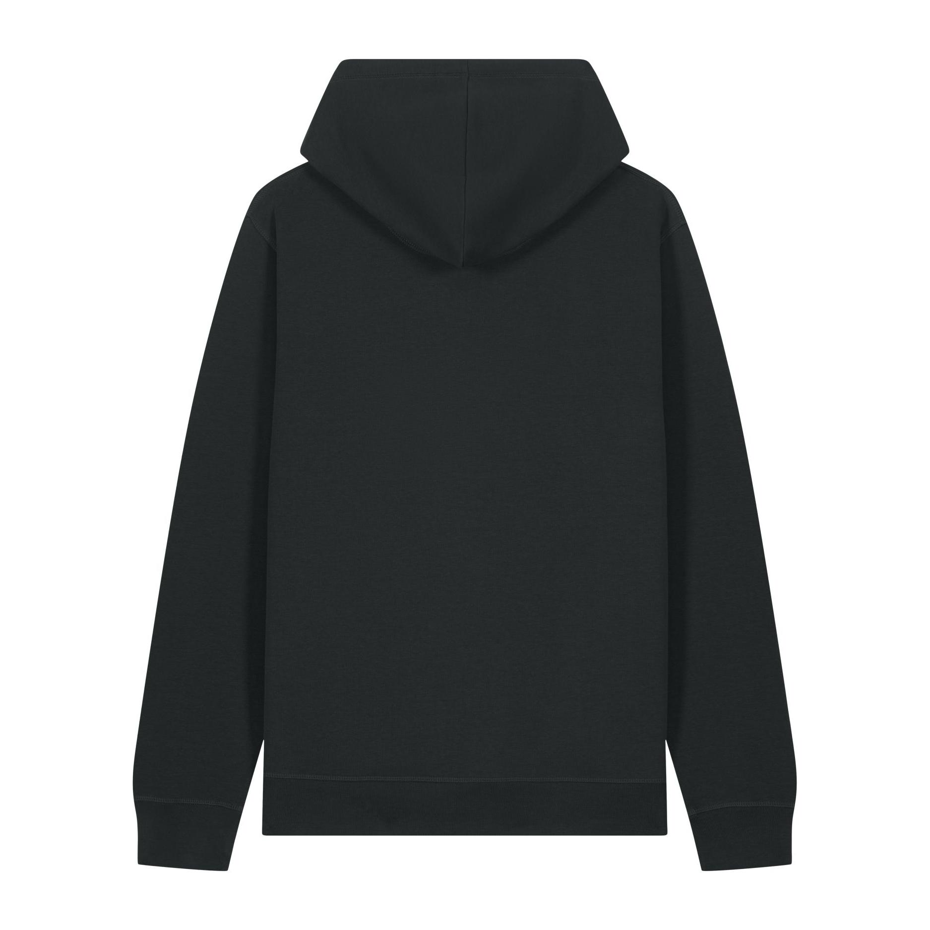 Hoodie sweatshirts Unisex Sounder Black 2XS