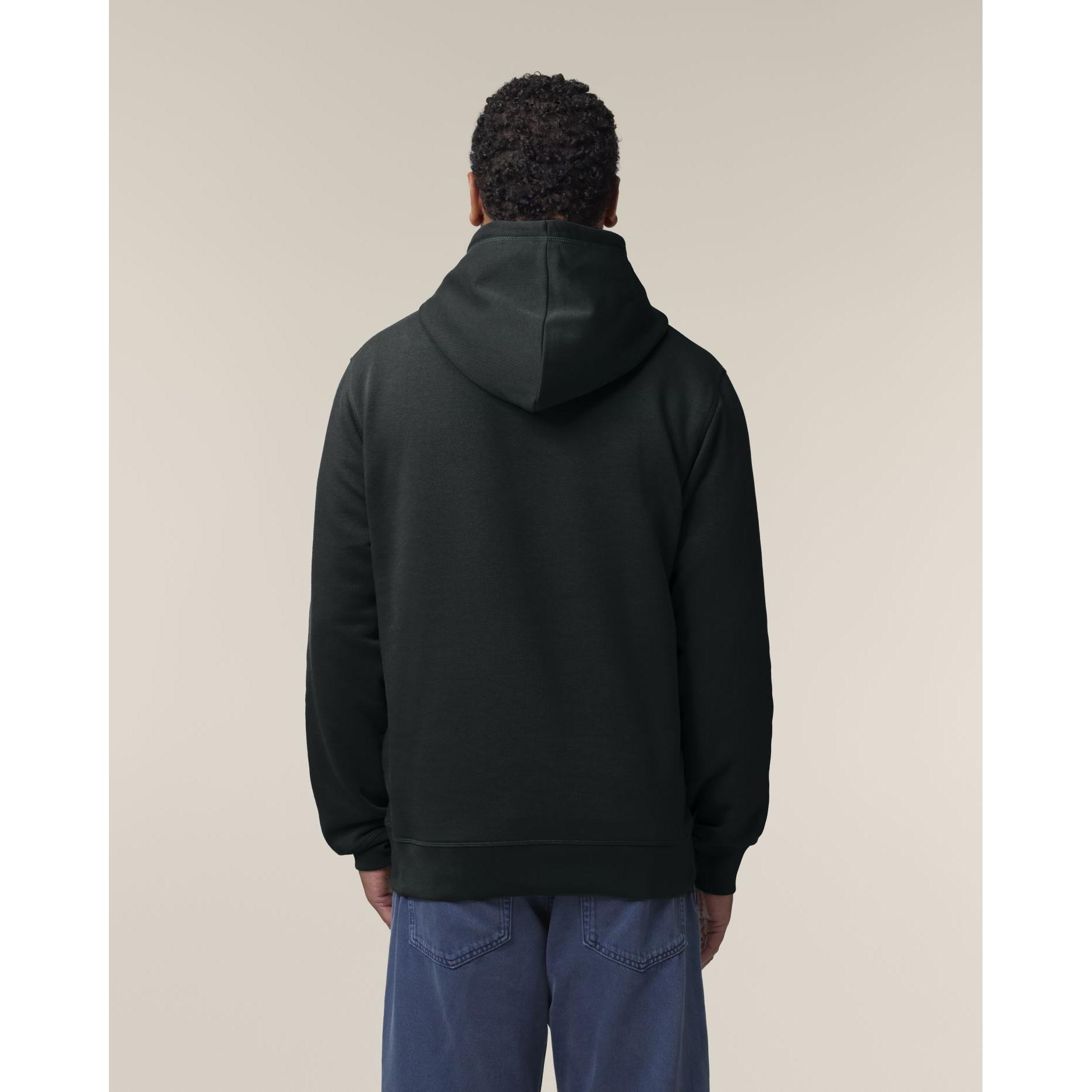 Hoodie sweatshirts Unisex Sounder Black 2XS