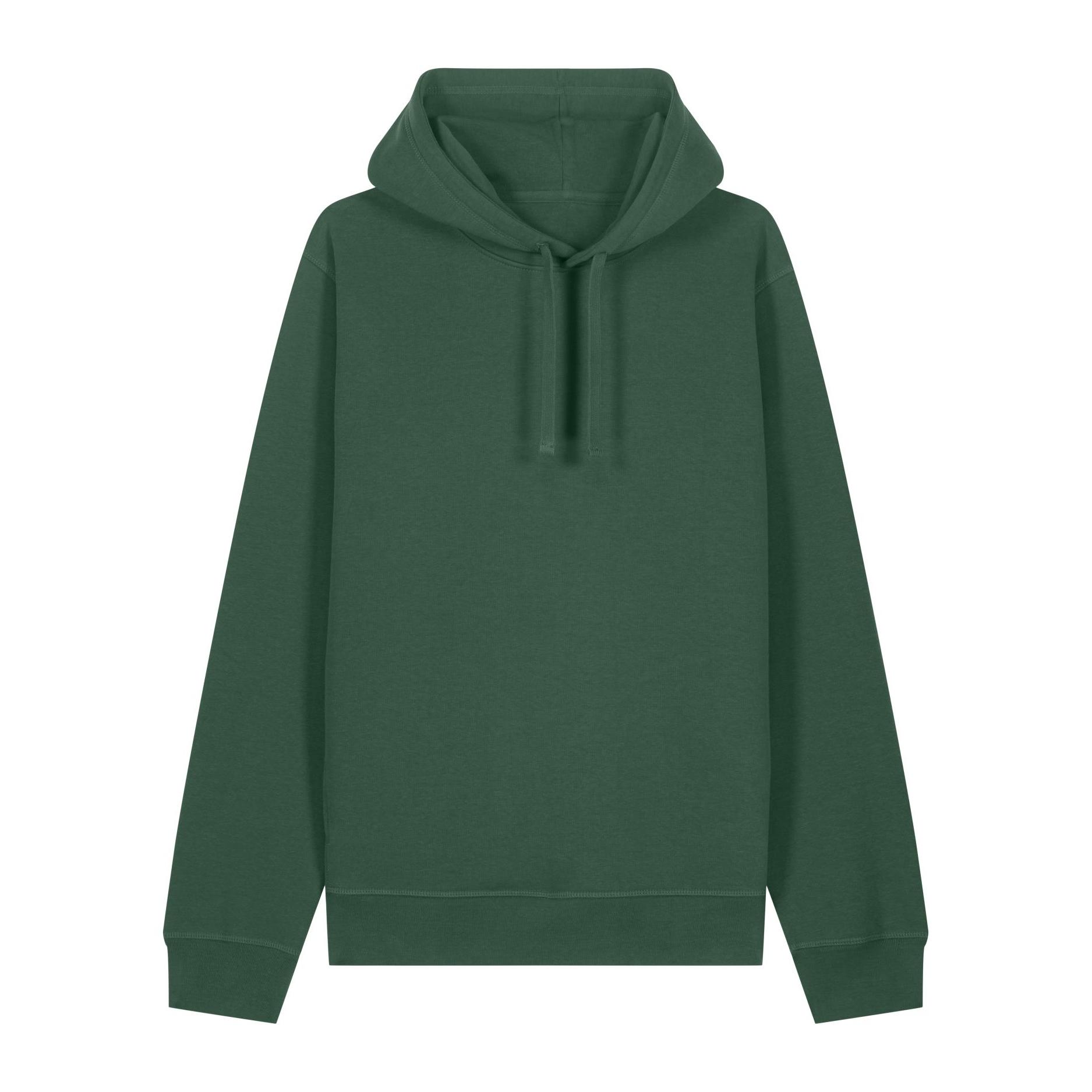 Hoodie sweatshirts Unisex Sounder Bottle Green