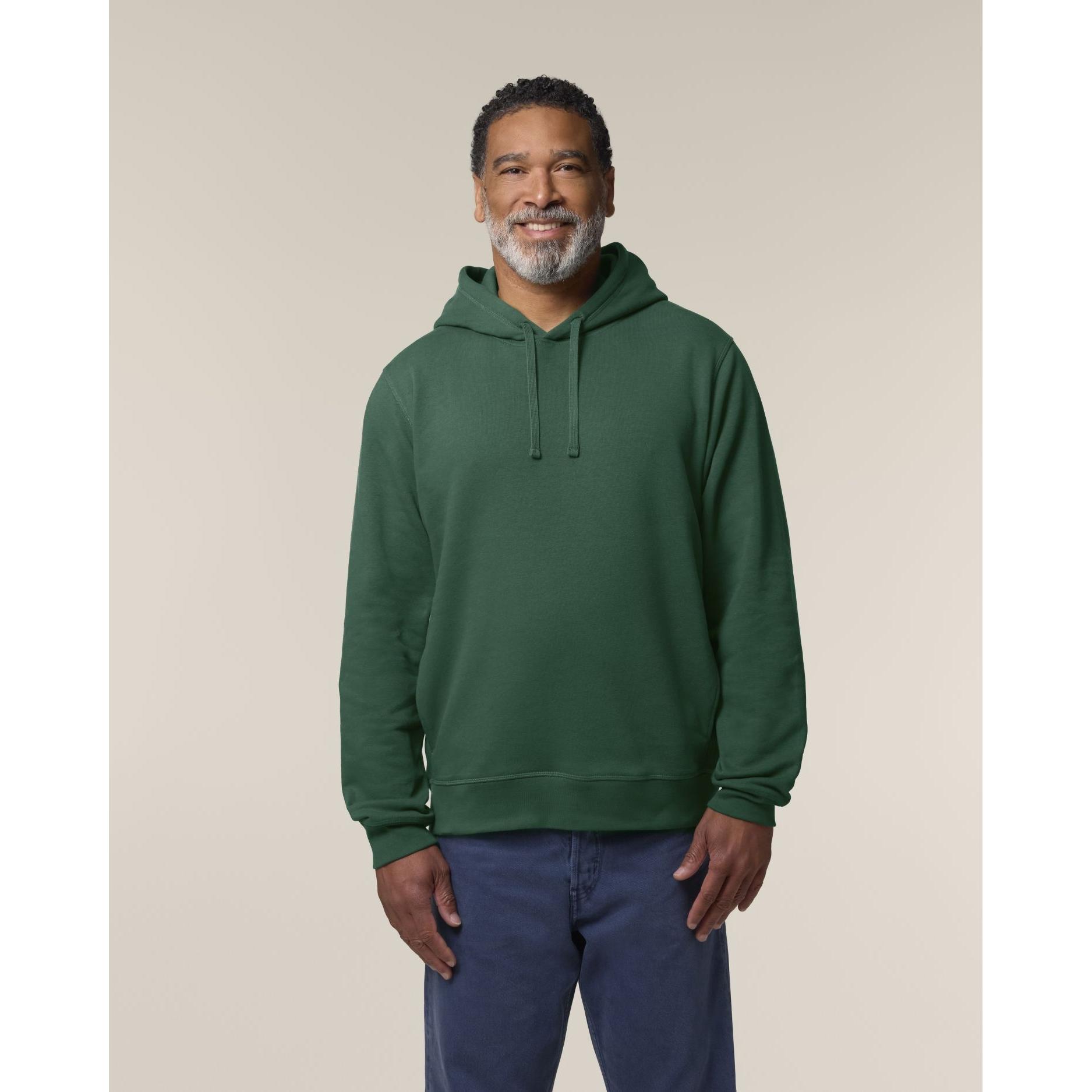 Hoodie sweatshirts Unisex Sounder Bottle Green XL