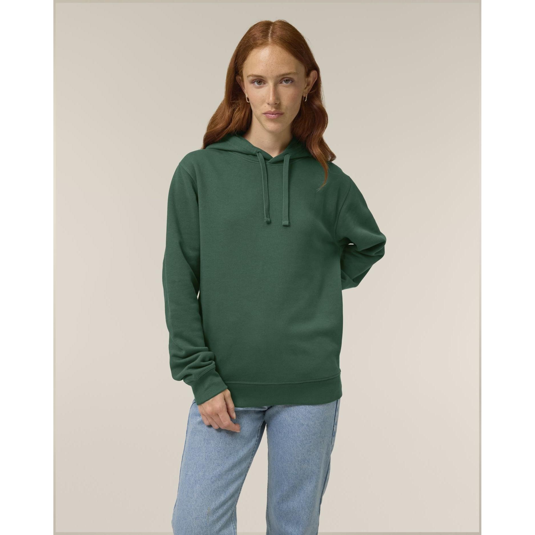Hoodie sweatshirts Unisex Sounder Bottle Green XL