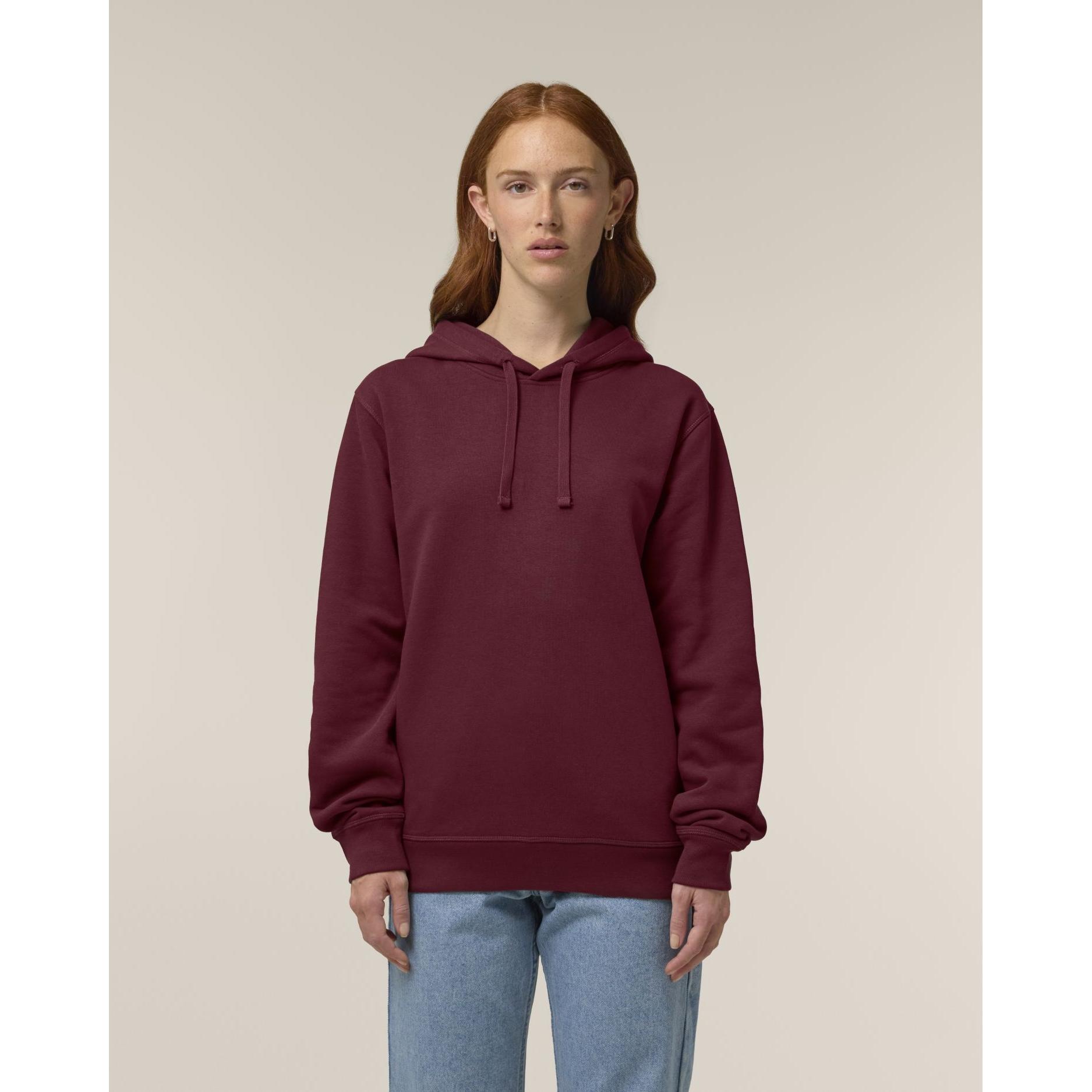 Hoodie sweatshirts Unisex Sounder Burgundy XL