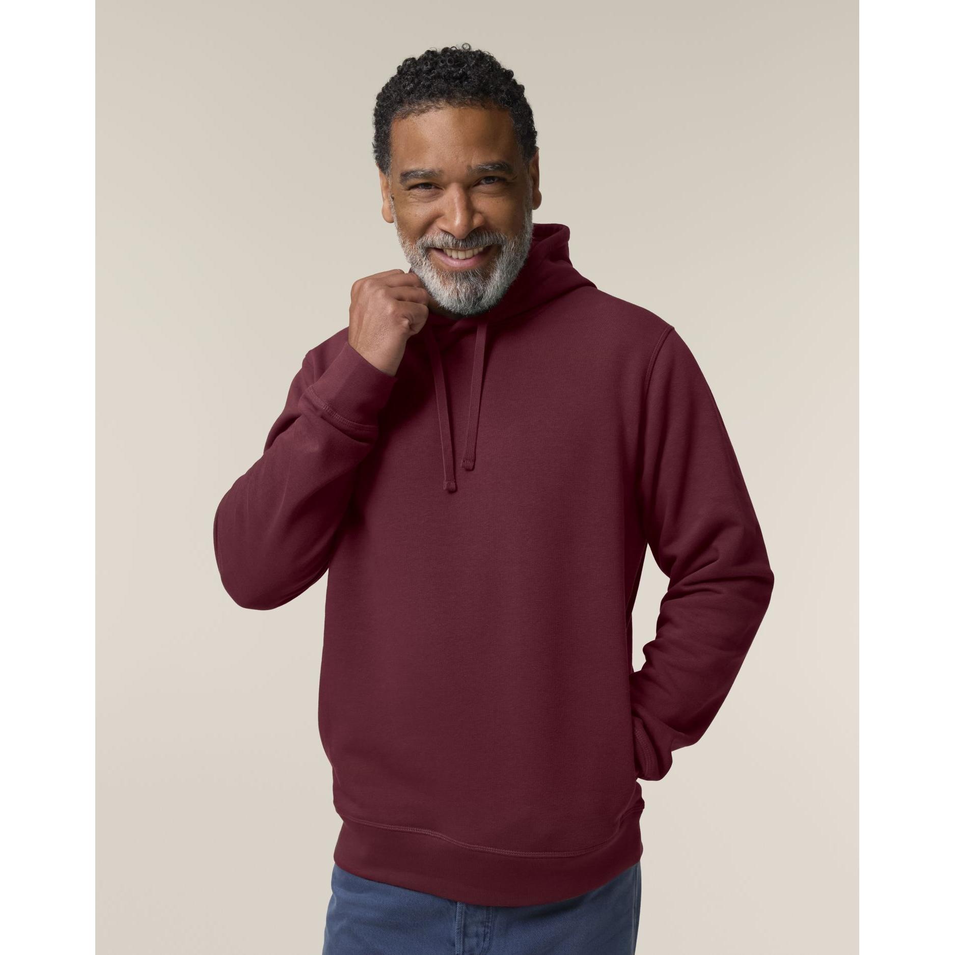 Hoodie sweatshirts Unisex Sounder Burgundy XL