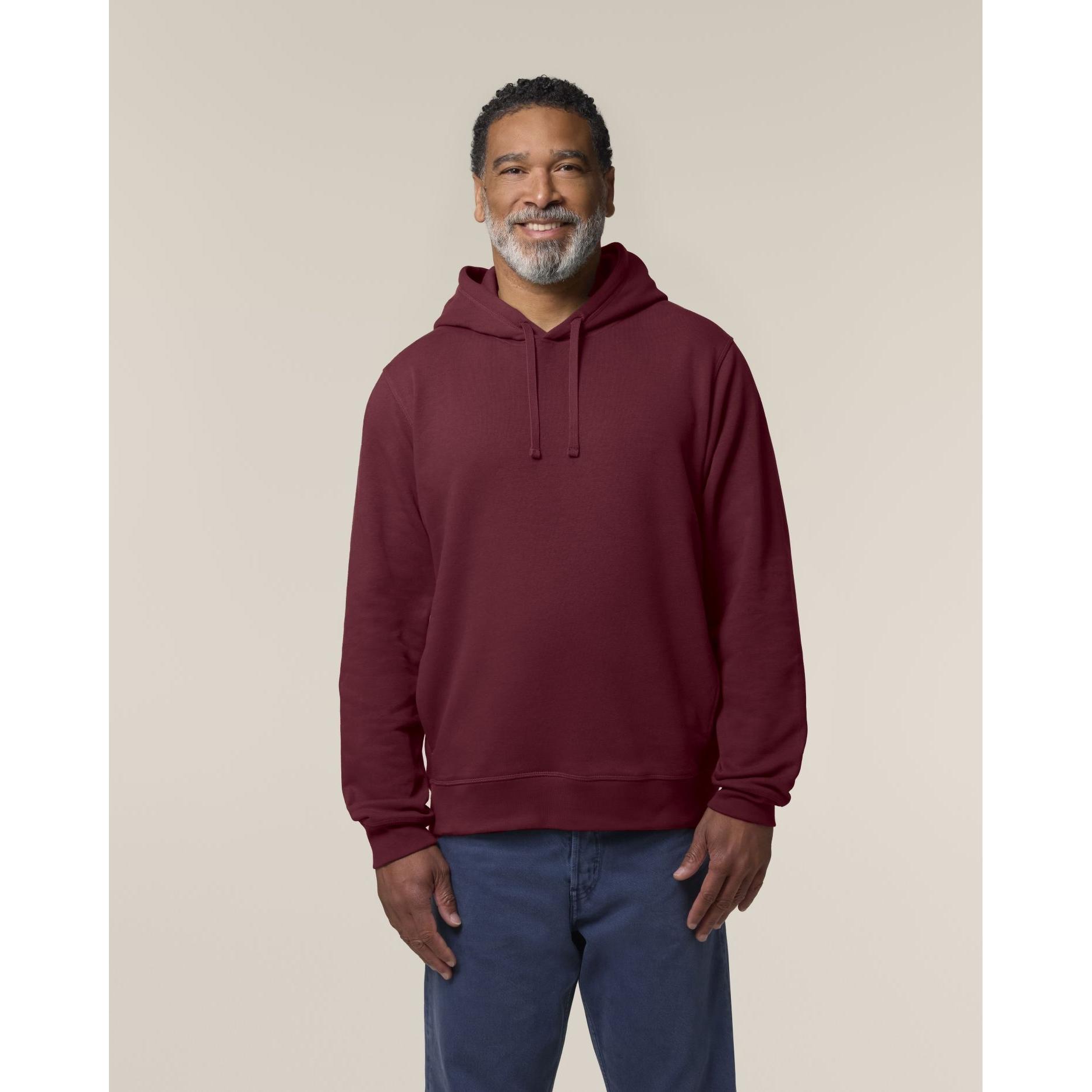 Hoodie sweatshirts Unisex Sounder Burgundy XL