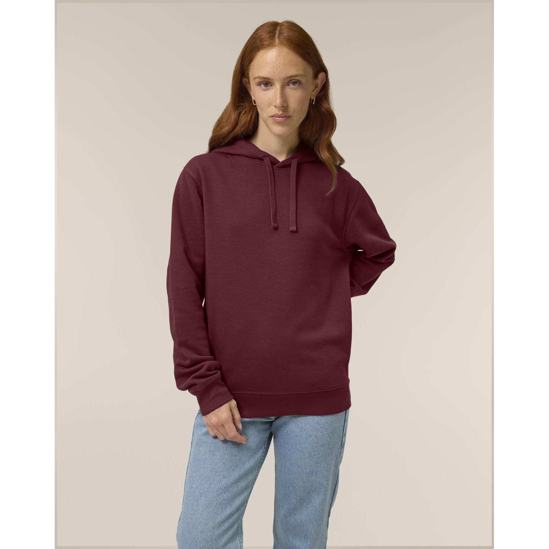 Hoodie sweatshirts Unisex Sounder Burgundy XL