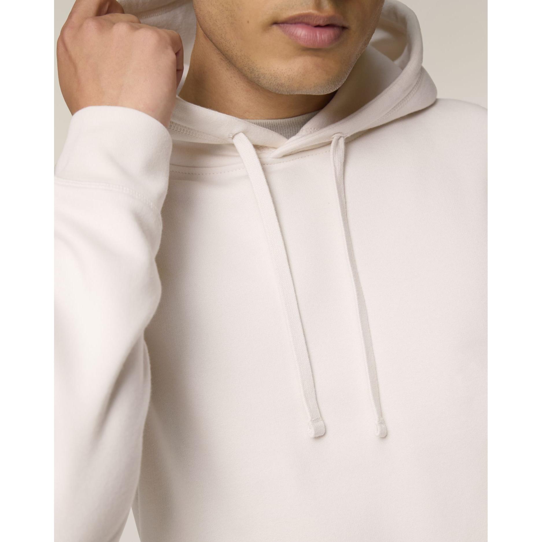 Hoodie sweatshirts Unisex Sounder Vintage White 2XS