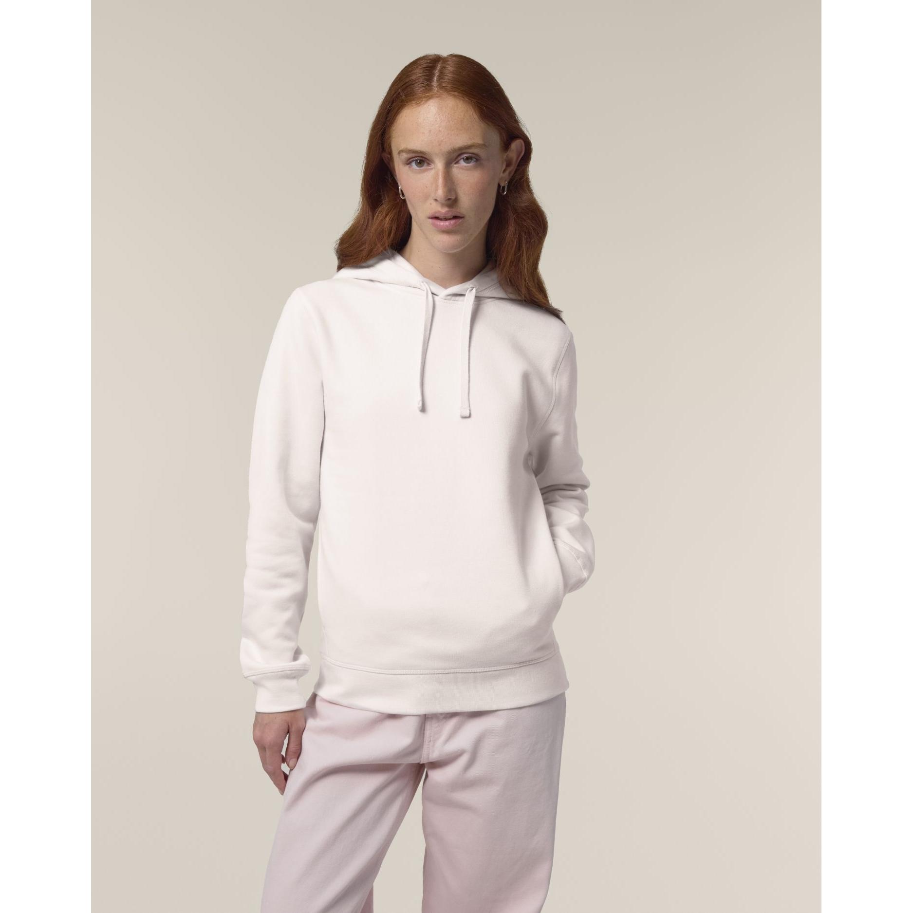 Hoodie sweatshirts Unisex Sounder Vintage White S