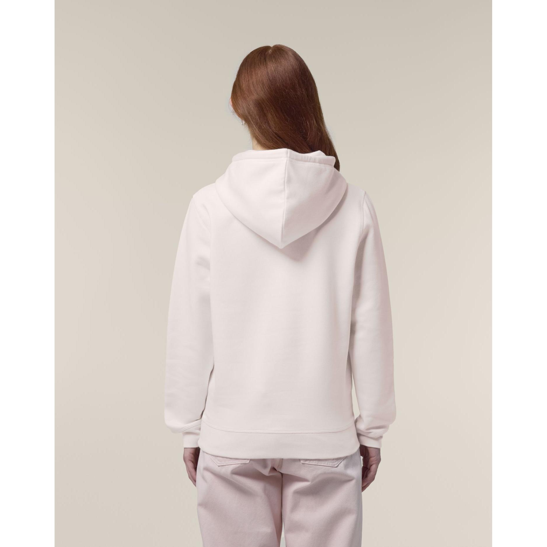 Hoodie sweatshirts Unisex Sounder Vintage White 2XS