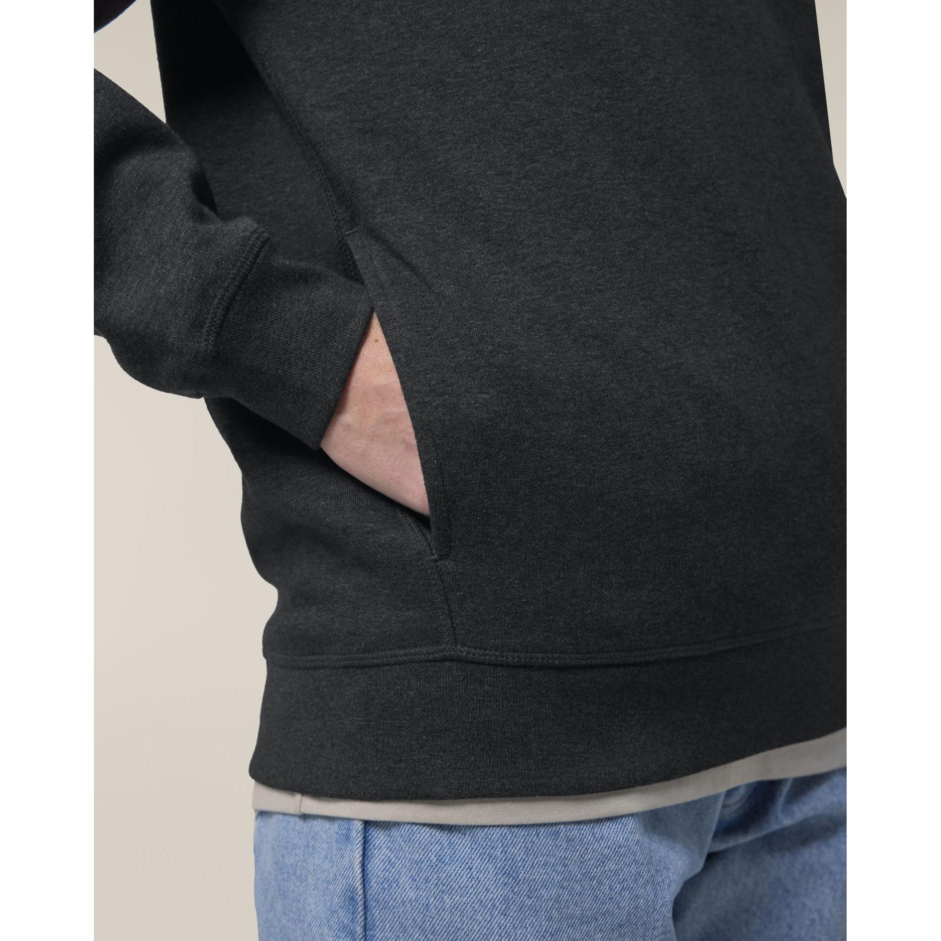 Hoodie sweatshirts Unisex Sounder Dark Heather Grey S