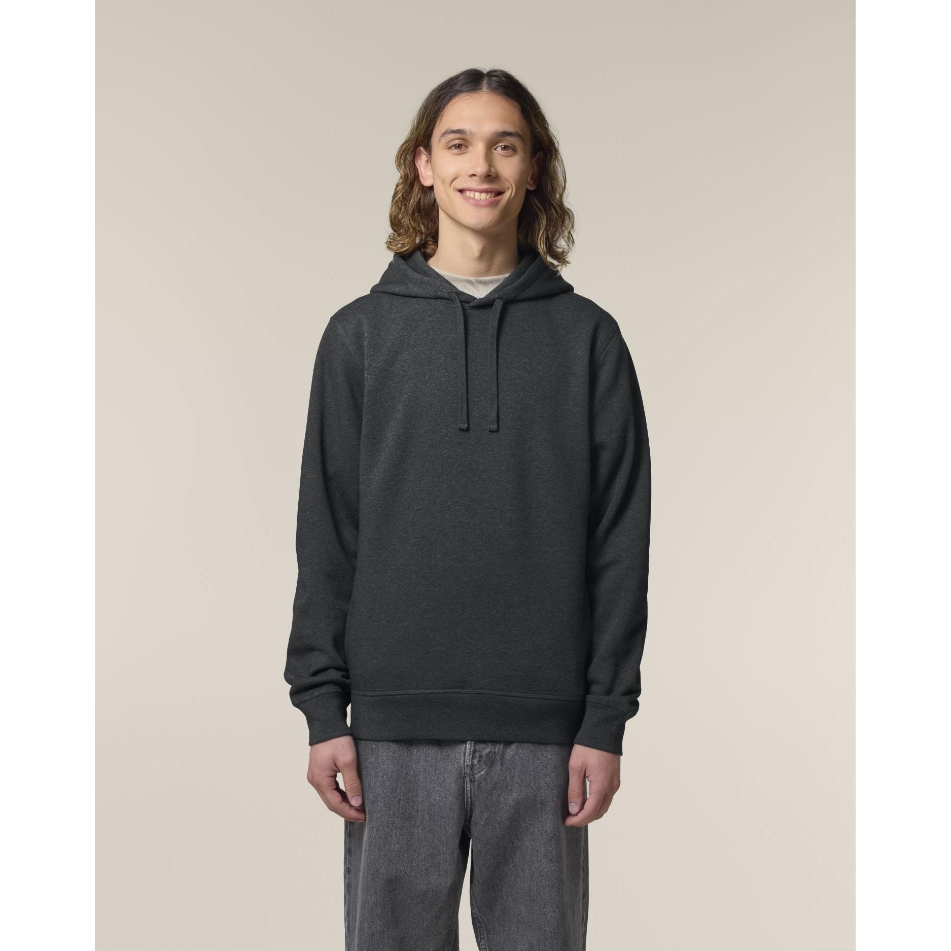 Hoodie sweatshirts Unisex Sounder Dark Heather Grey S