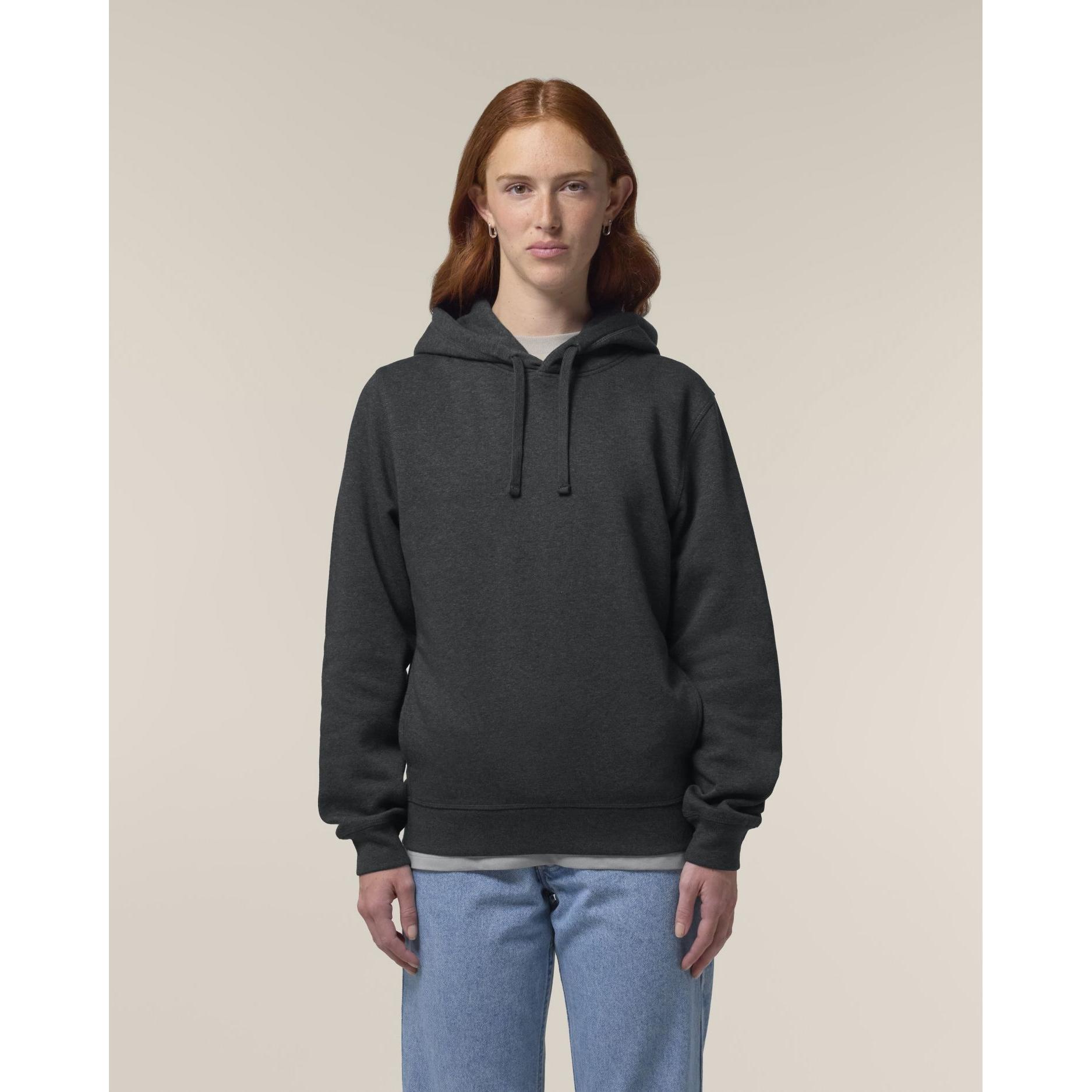 Hoodie sweatshirts Unisex Sounder Dark Heather Grey S