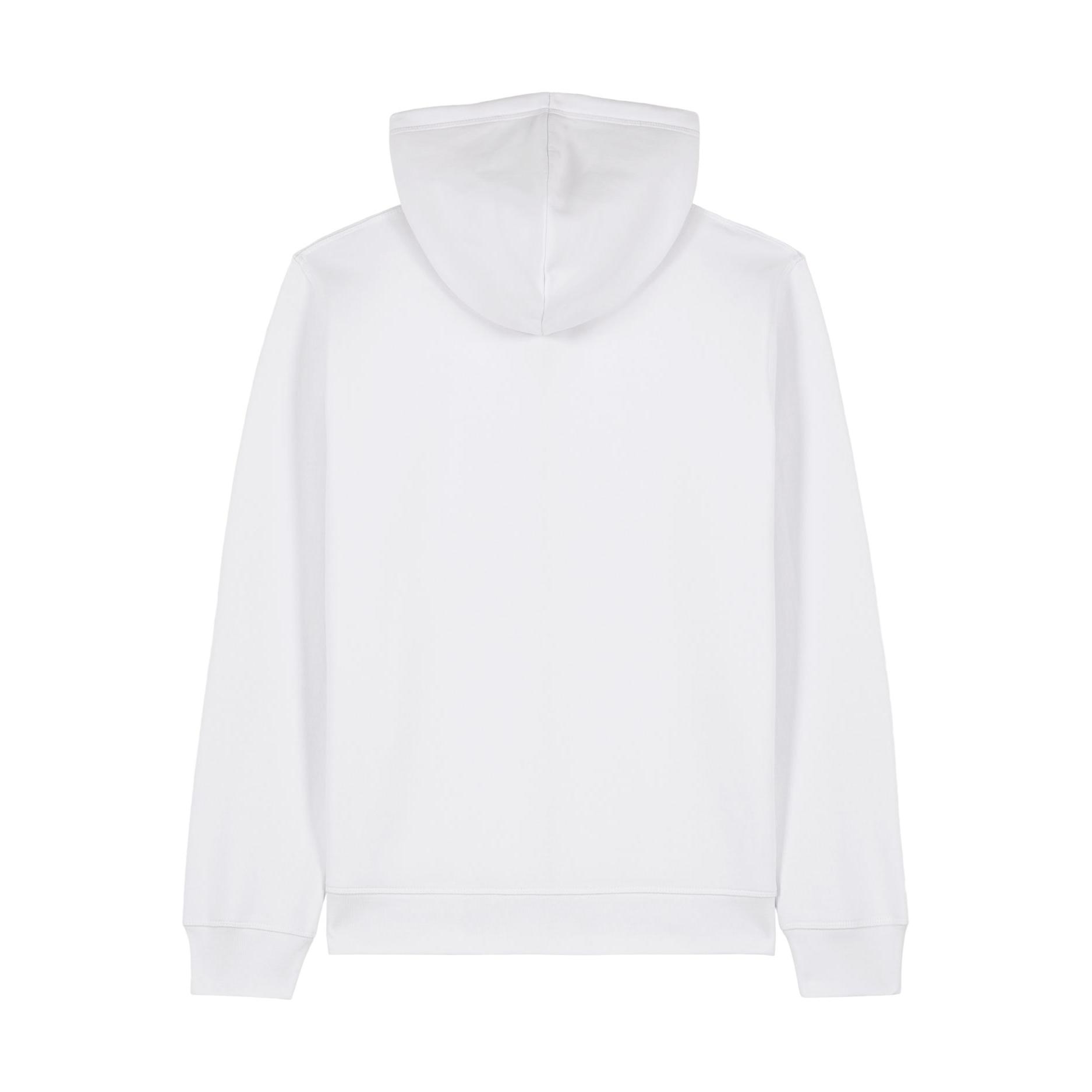Hanorac cu fermoar unisex Mixer White XL