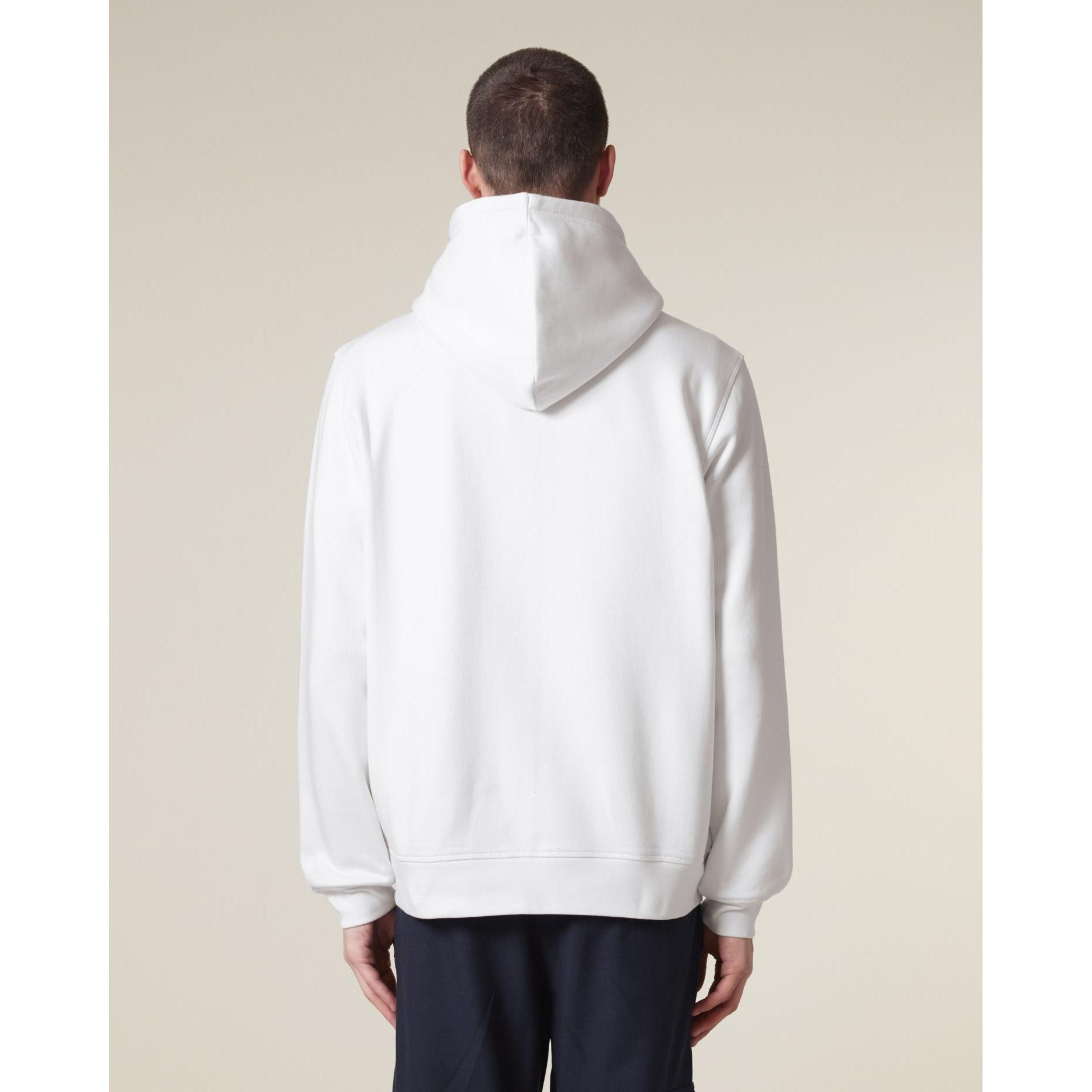 Hanorac cu fermoar unisex Mixer White XL