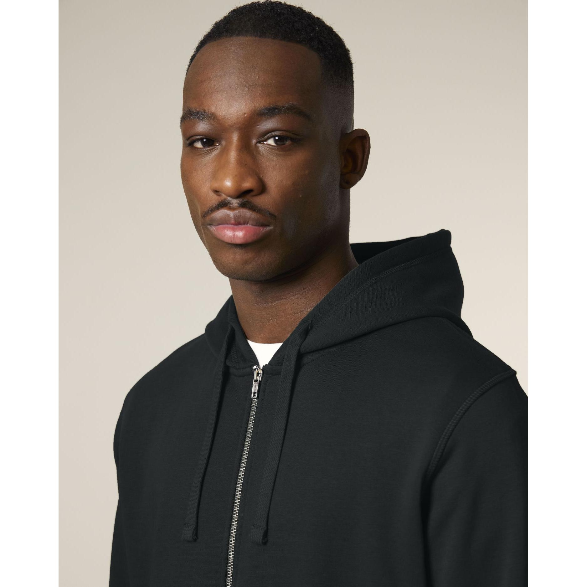 Hanorac cu fermoar unisex Mixer Black M