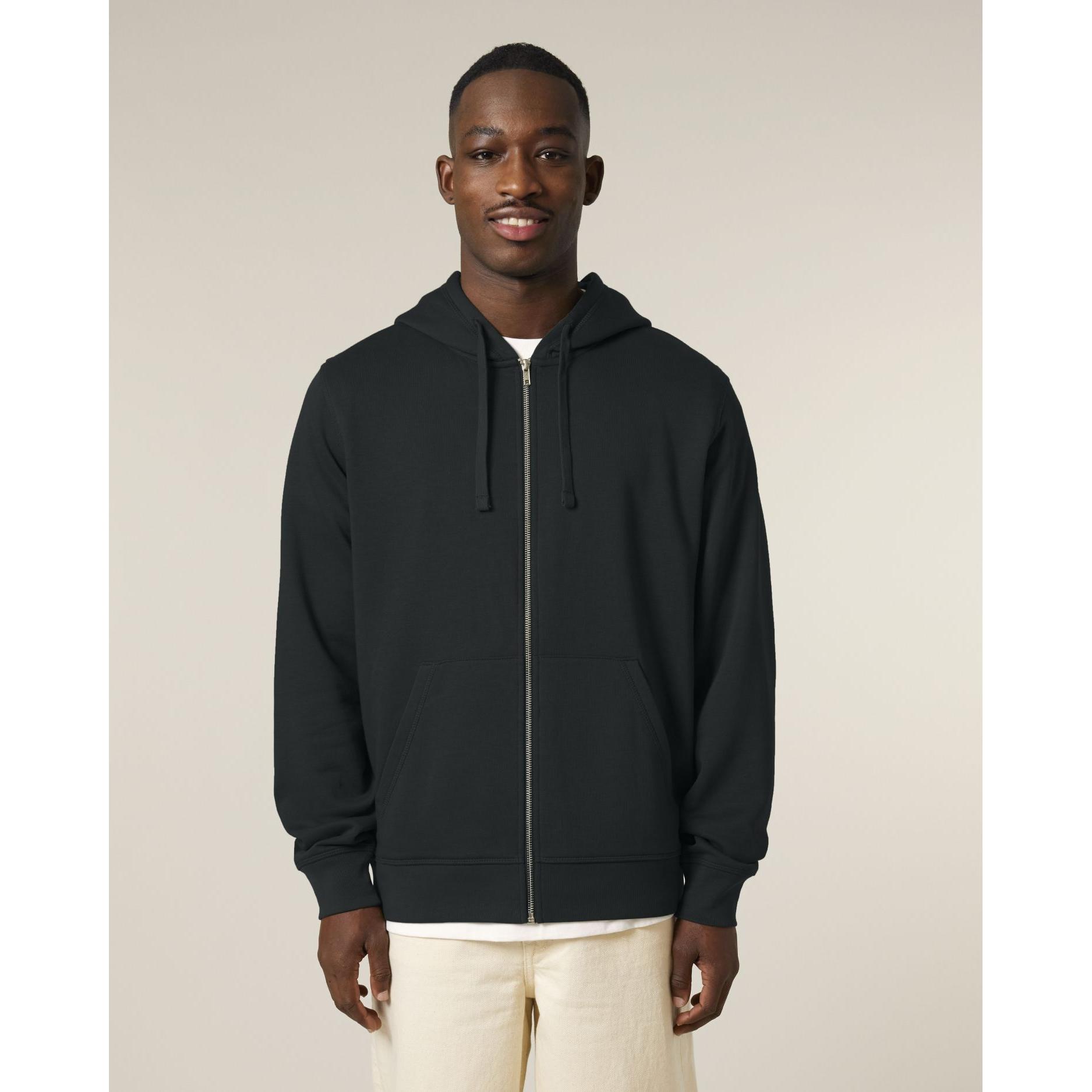 Hanorac cu fermoar unisex Mixer Black M